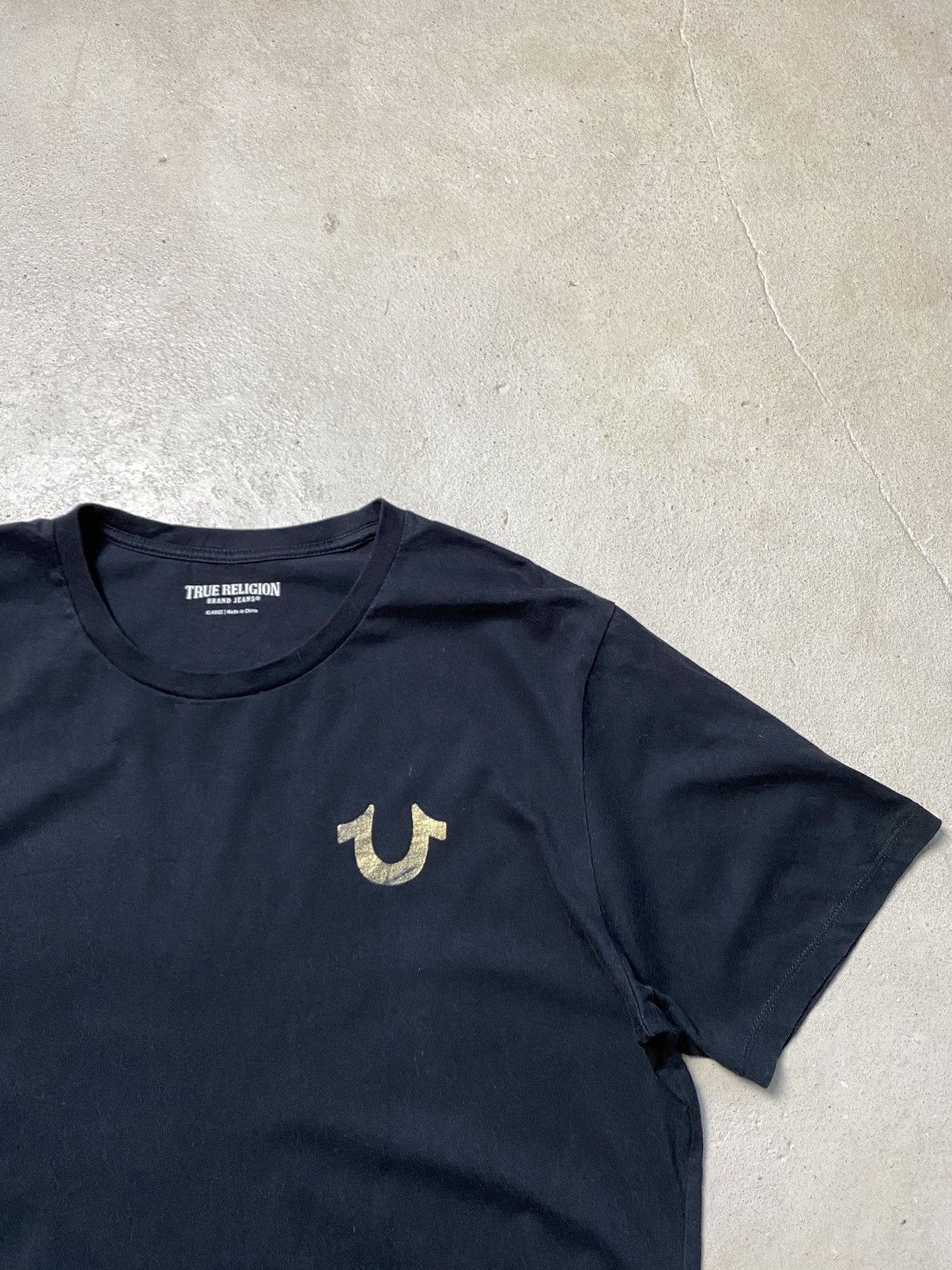 Japanese Brand Vintage True Religion Big Print T Shirt Hype Y2K Size US XL / EU 56 / 4 - 4 Thumbnail