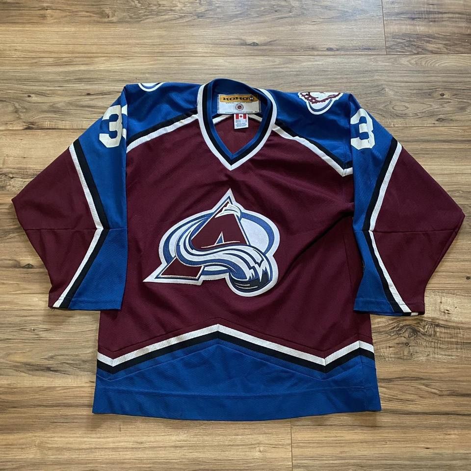 Vintage Colorado Avalanche Patrick Roy Koho Hockey Jersey, Size XL – Stuck  In The 90s Sports