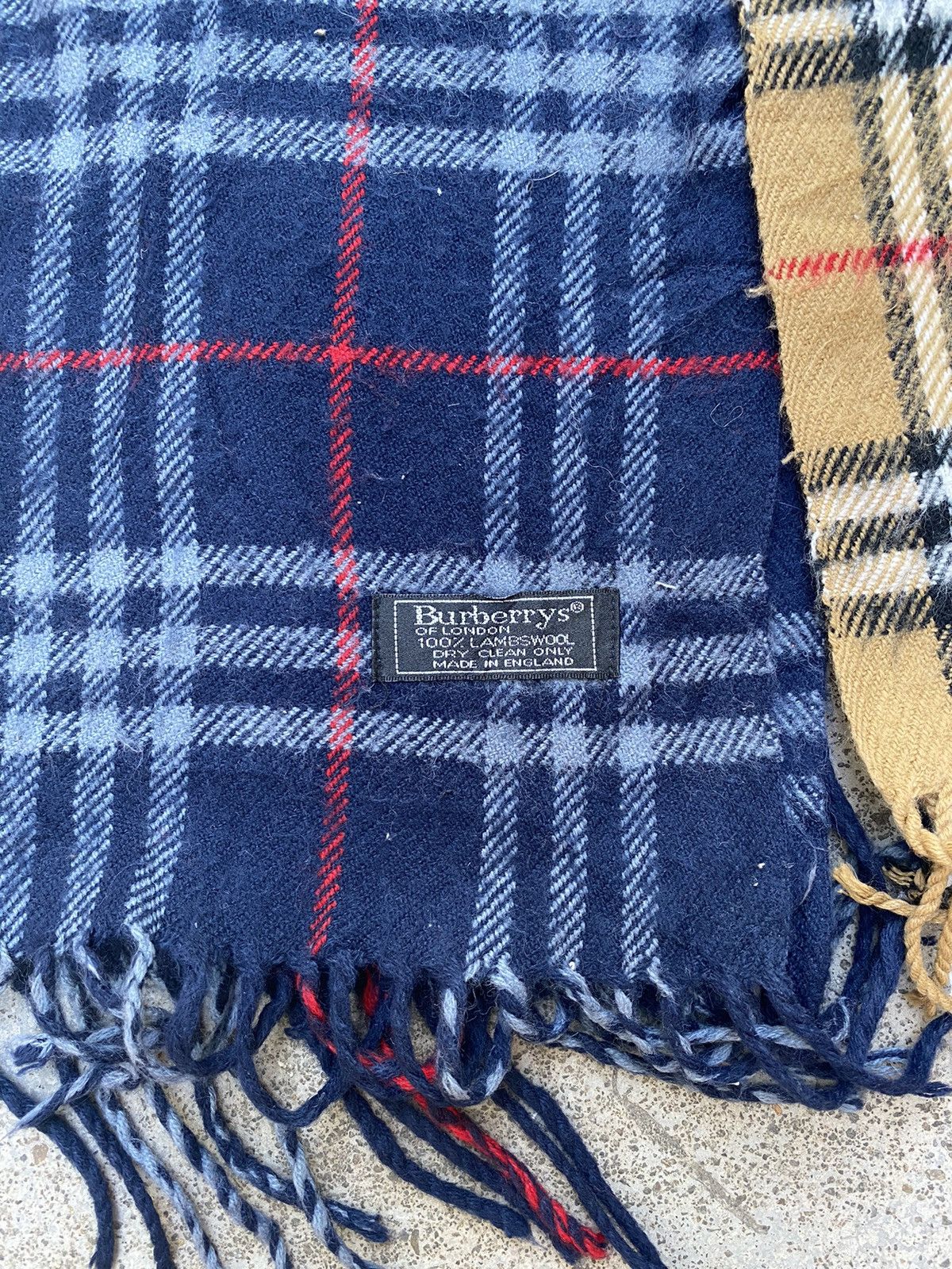 Burberry Vintage Burberrys Muffler Novacheck Size ONE SIZE - 5 Thumbnail
