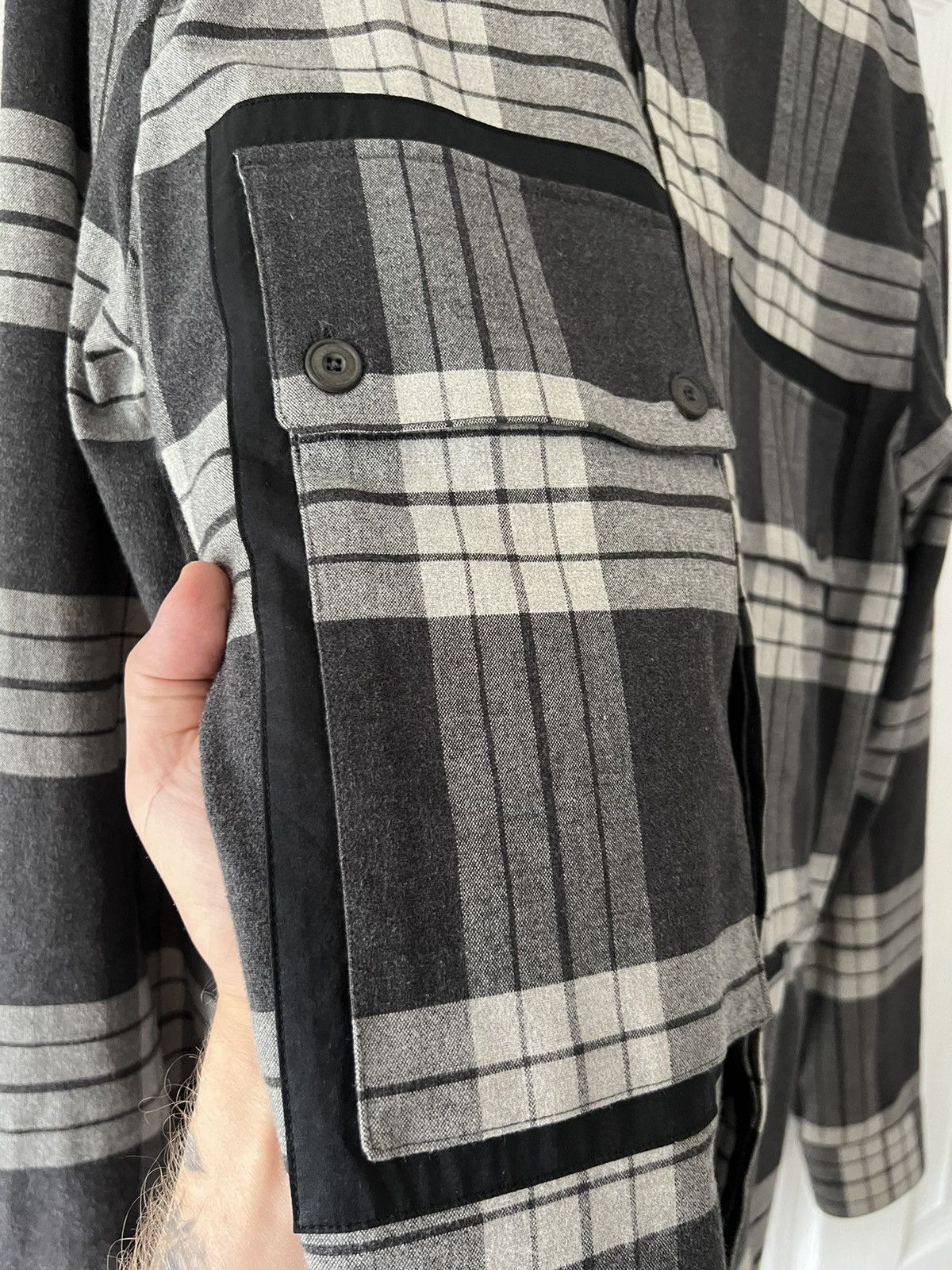 Helmut Lang Helmut Lang Plaid Pocket Shirt Size US M / EU 48-50 / 2 - 4 Thumbnail