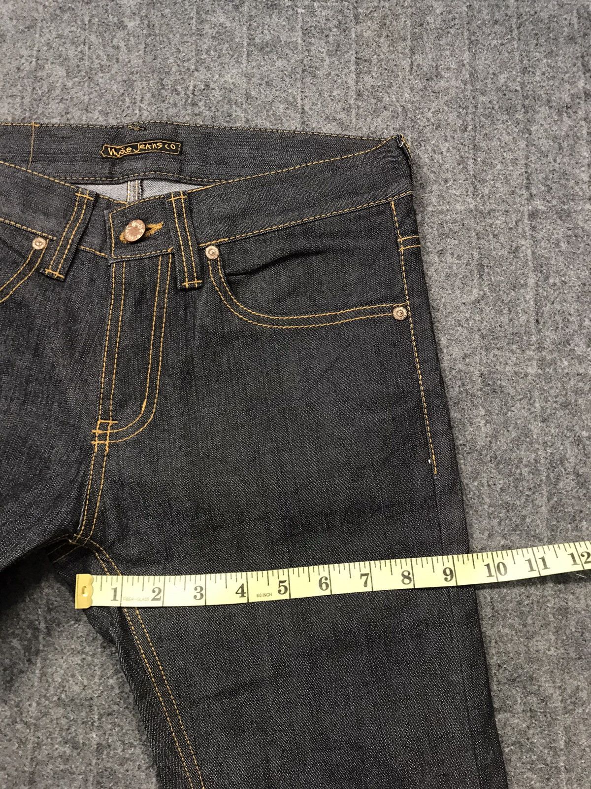 Nudie Jeans Nudie Co Product Lean Dean Dry Straight Cut Unisex Size US 30 / EU 46 - 18 Thumbnail