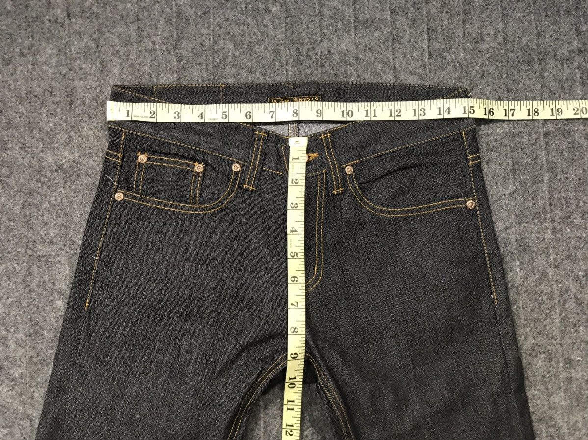 Nudie Jeans Nudie Co Product Lean Dean Dry Straight Cut Unisex Size US 30 / EU 46 - 16 Thumbnail