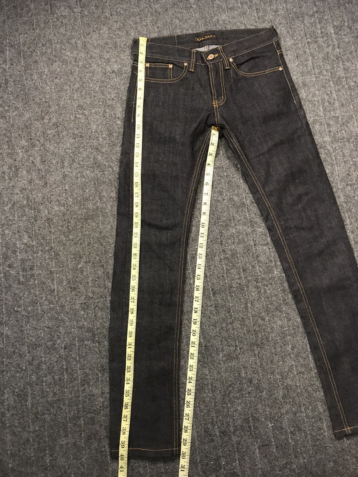 Nudie Jeans Nudie Co Product Lean Dean Dry Straight Cut Unisex Size US 30 / EU 46 - 17 Thumbnail