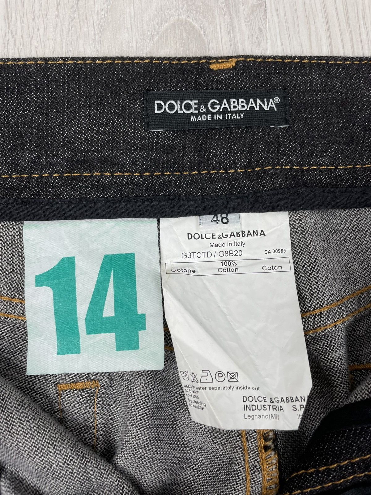Dolce & Gabbana Jeans Denim Dark Grey