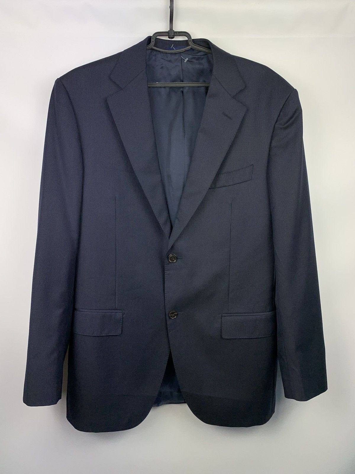 Designer × Suitsupply Suitsupply Pure Wool men’s striped blazer jacket sport coat Size 40R - 1 Thumbnail