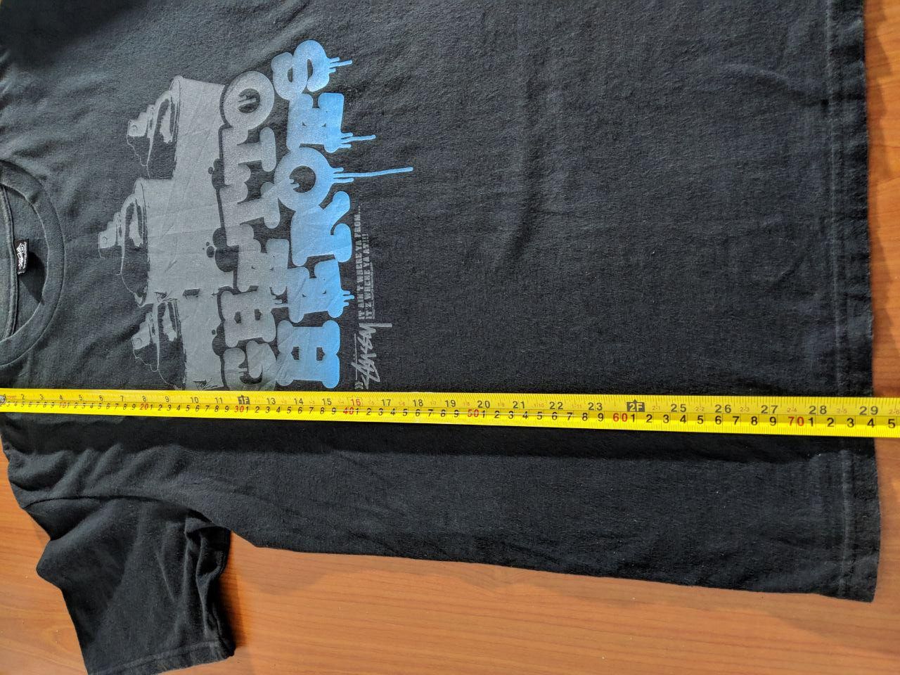 Stussy × Vintage Stussy Ghetto Heroes Tee Spell Out Size US M / EU 48-50 / 2 - 5 Thumbnail