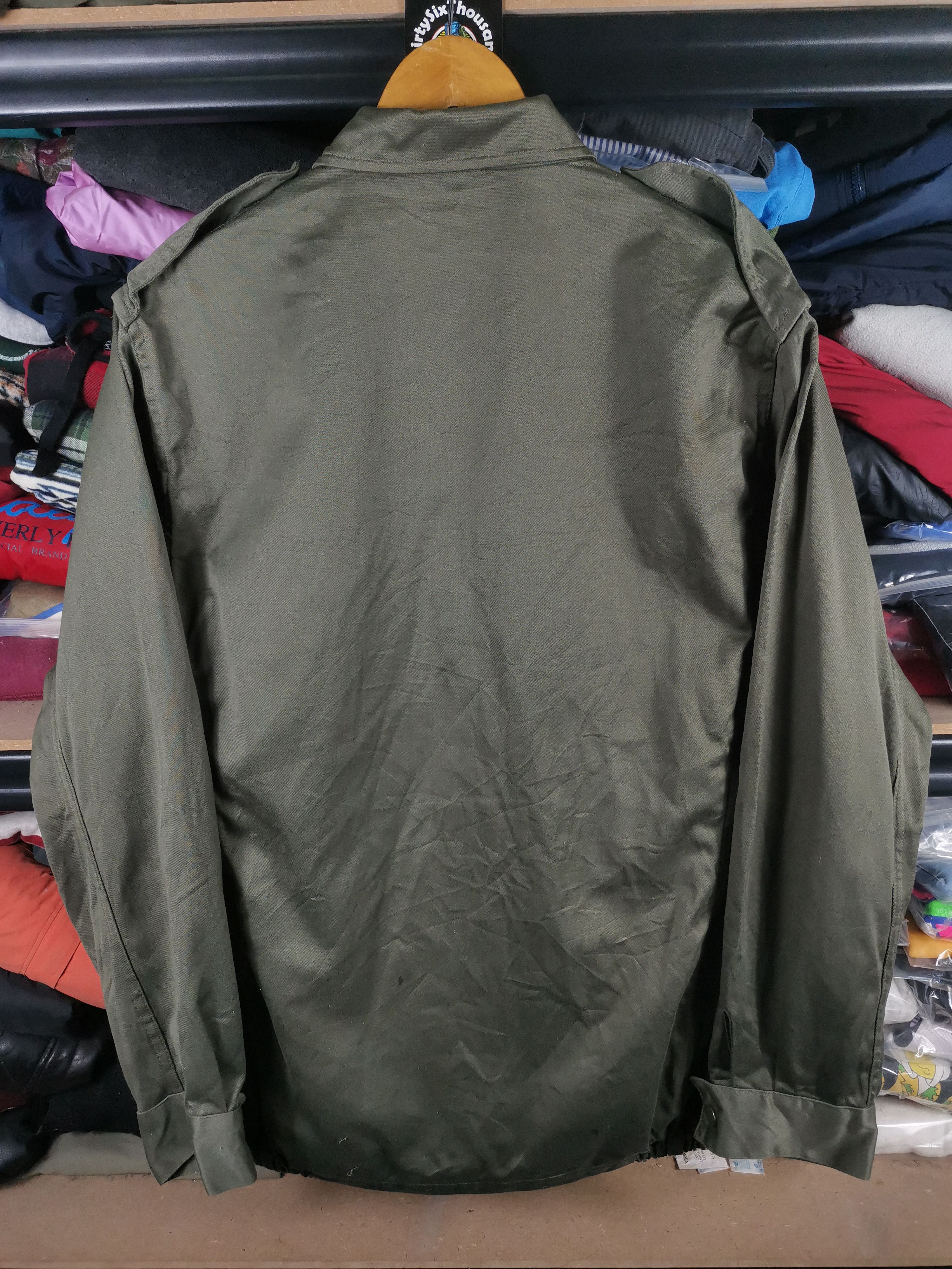 Vintage Vintage 90s French Military OG Jacket Size US L / EU 52-54 / 3 - 2 Thumbnail