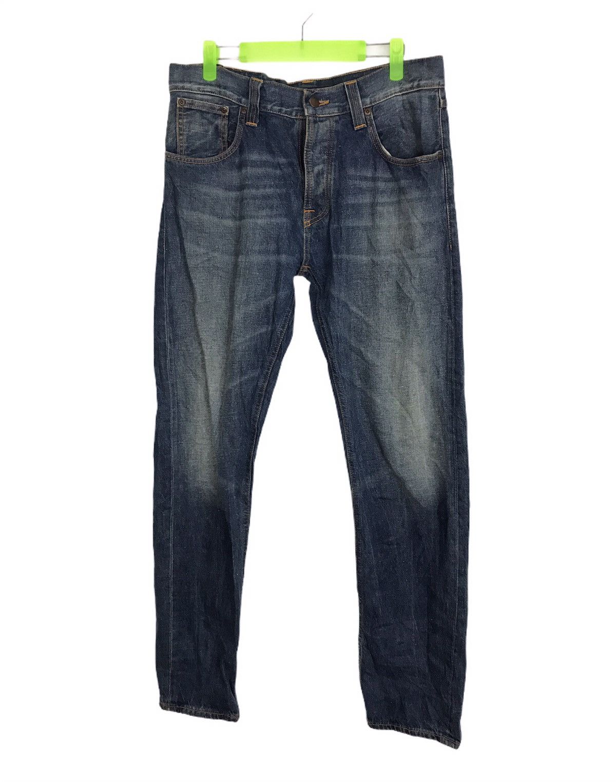 Nudie Jeans Vintage Nudie Jeans Made In Italy Buttonfly Organic Size US 32 / EU 48 - 2 Thumbnail