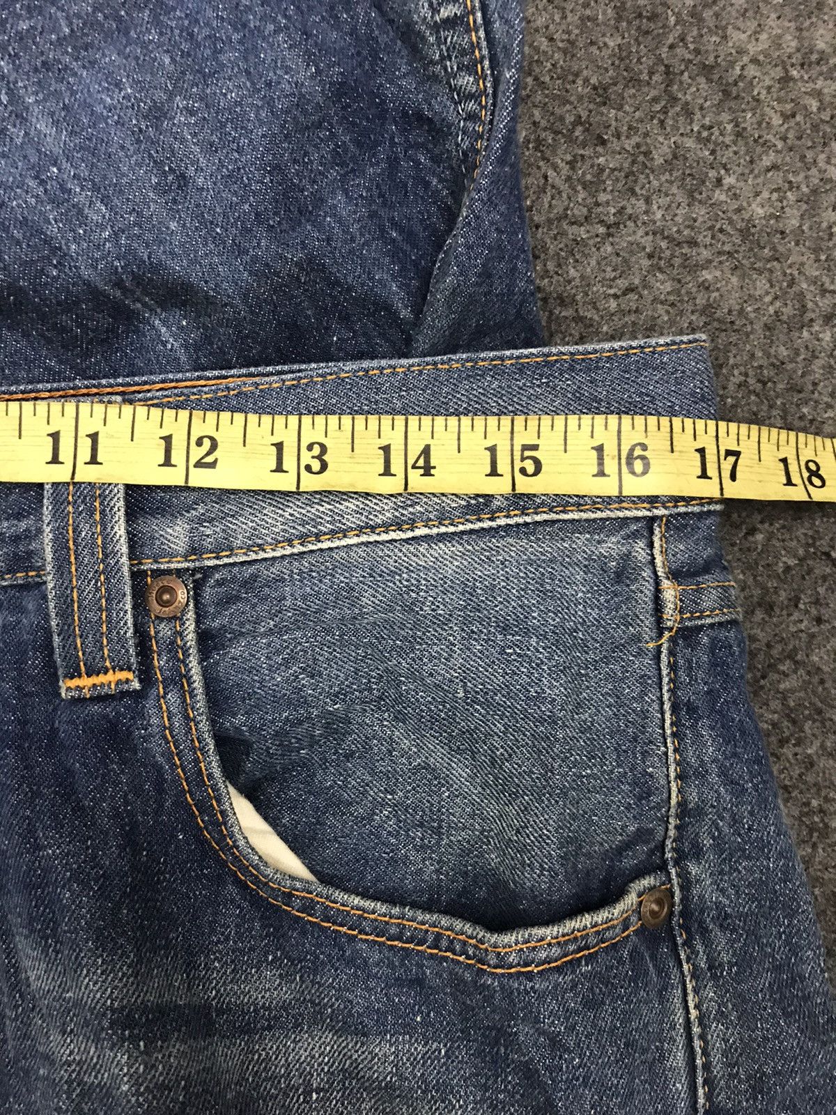 Nudie Jeans Vintage Nudie Jeans Made In Italy Buttonfly Organic Size US 32 / EU 48 - 10 Thumbnail