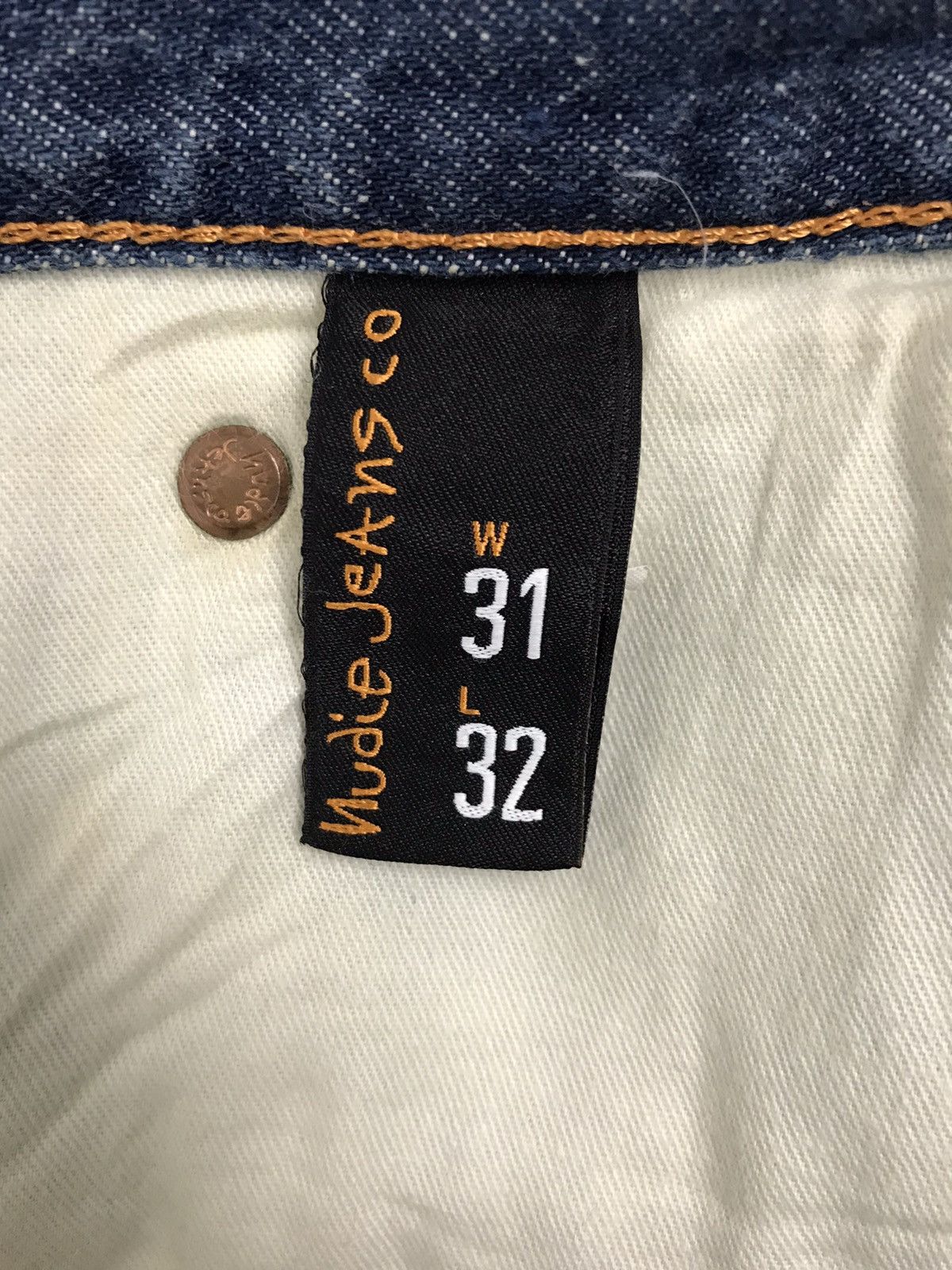 Nudie Jeans Vintage Nudie Jeans Made In Italy Buttonfly Organic Size US 32 / EU 48 - 4 Thumbnail