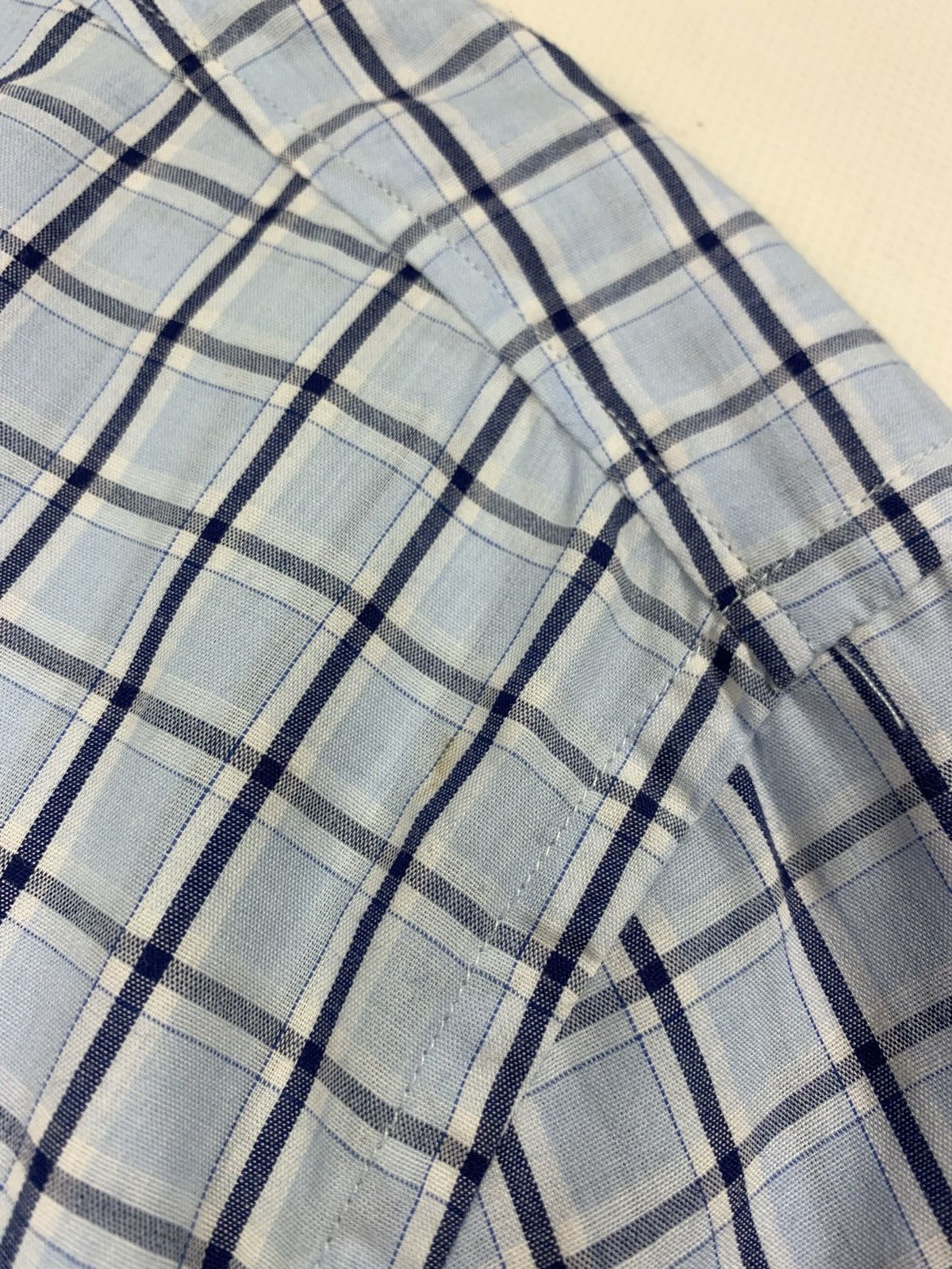 Yves Saint Laurent Yves Saint Laurent men’s short sleeve checked vintage shirt Size US M / EU 48-50 / 2 - 4 Thumbnail
