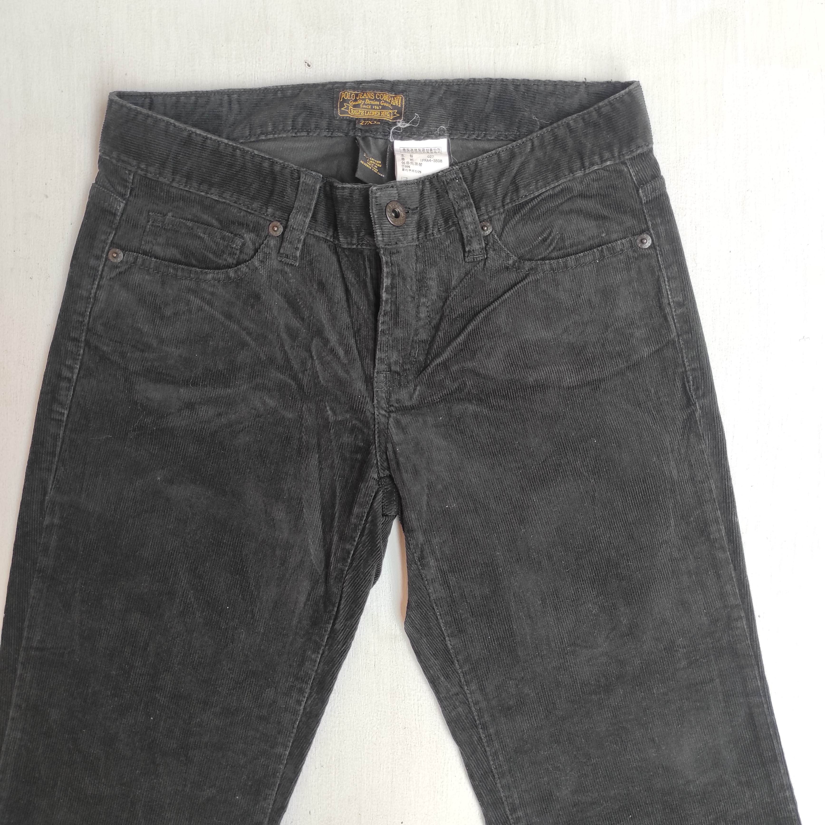 Polo Ralph Lauren Flare Pants Polo Jeans Company low rise bootcut corduroy Size 27" / US 4 / IT 40 - 3 Thumbnail