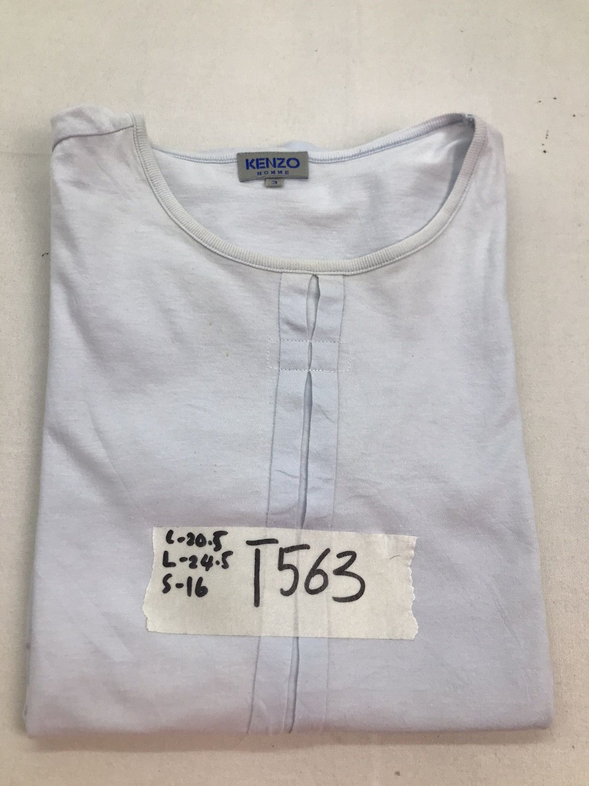 Japanese Brand Kenzo plain tee shirt Size US M / EU 48-50 / 2 - 17 Thumbnail