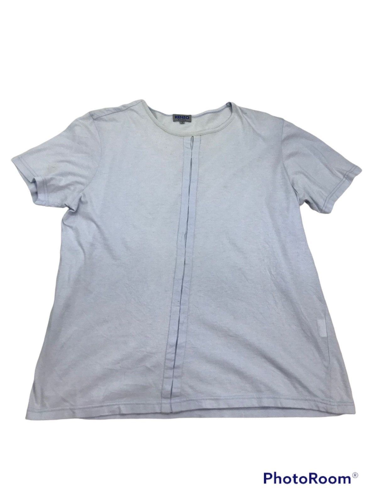 Japanese Brand Kenzo plain tee shirt Size US M / EU 48-50 / 2 - 1 Thumbnail