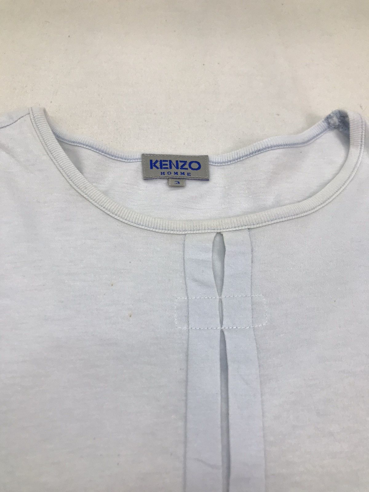 Japanese Brand Kenzo plain tee shirt Size US M / EU 48-50 / 2 - 4 Thumbnail