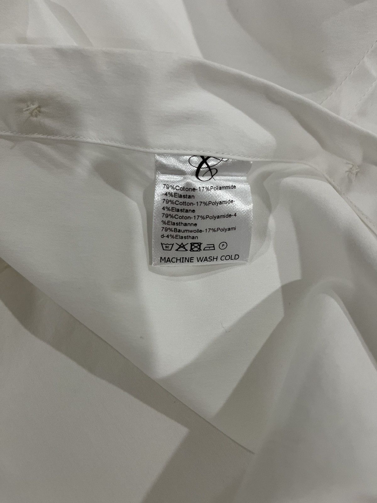 Canali Slim-Fit Stretch Cotton-Blend Poplin Shirt Size US M / EU 48-50 / 2 - 6 Thumbnail