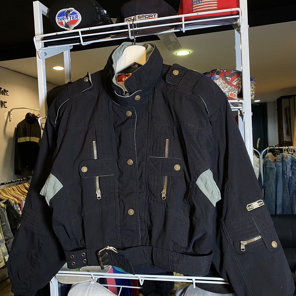 Ellesse 💥RARE💥 Vintage 80s Italian Ellesse Goldwin Ski Jacket Size L / US 10 / IT 46 - 4 Thumbnail