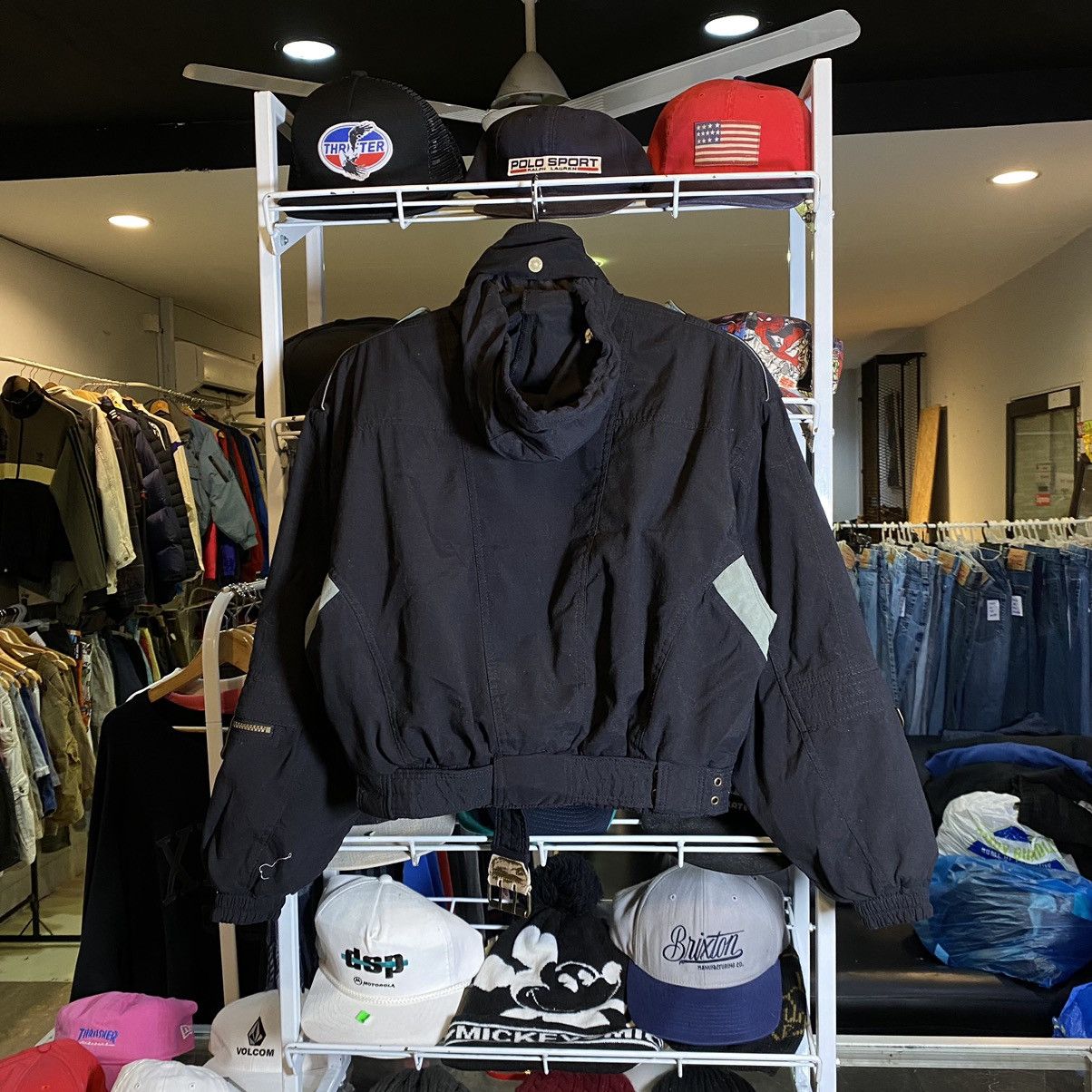Ellesse 💥RARE💥 Vintage 80s Italian Ellesse Goldwin Ski Jacket Size L / US 10 / IT 46 - 2 Thumbnail