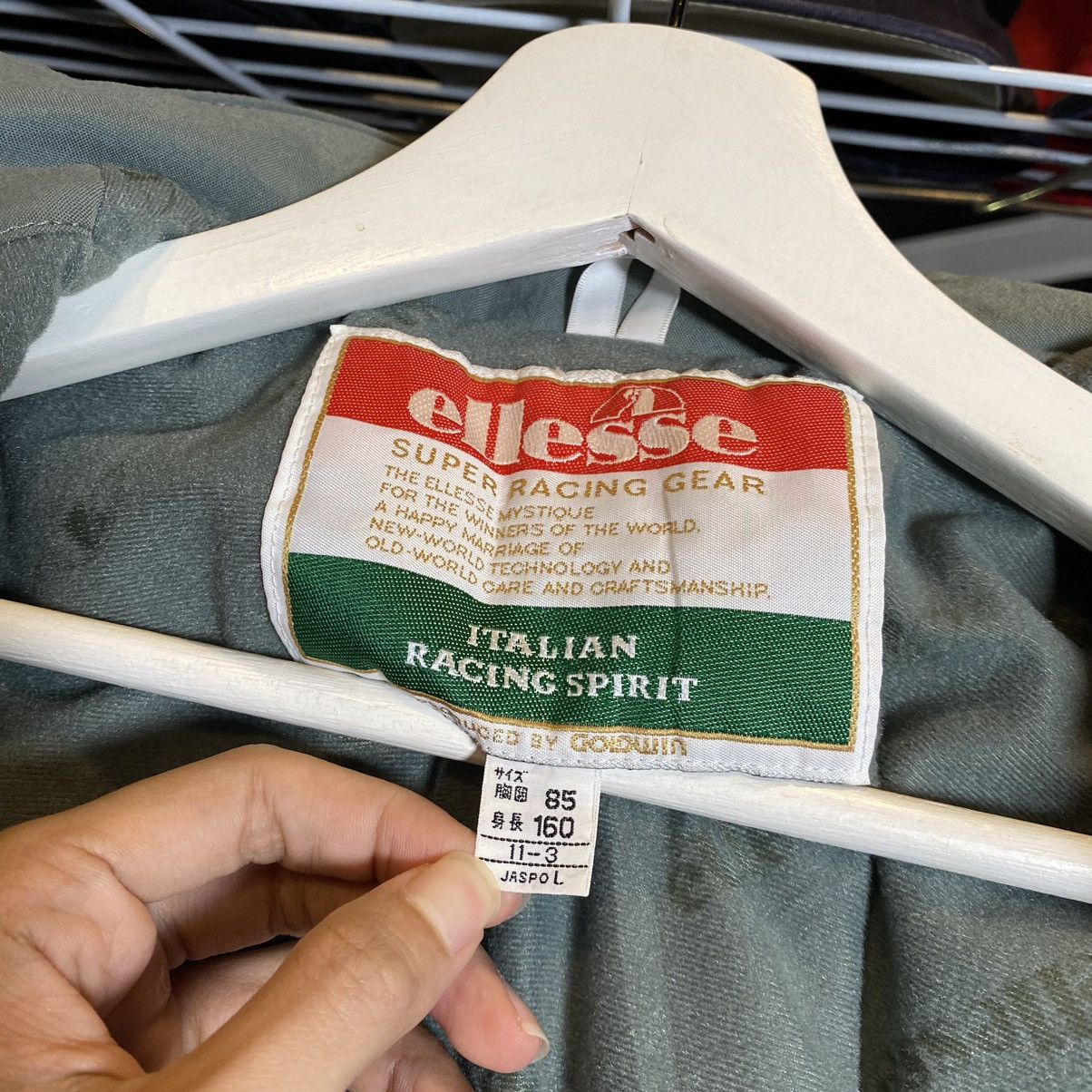 Ellesse 💥RARE💥 Vintage 80s Italian Ellesse Goldwin Ski Jacket Size L / US 10 / IT 46 - 19 Thumbnail