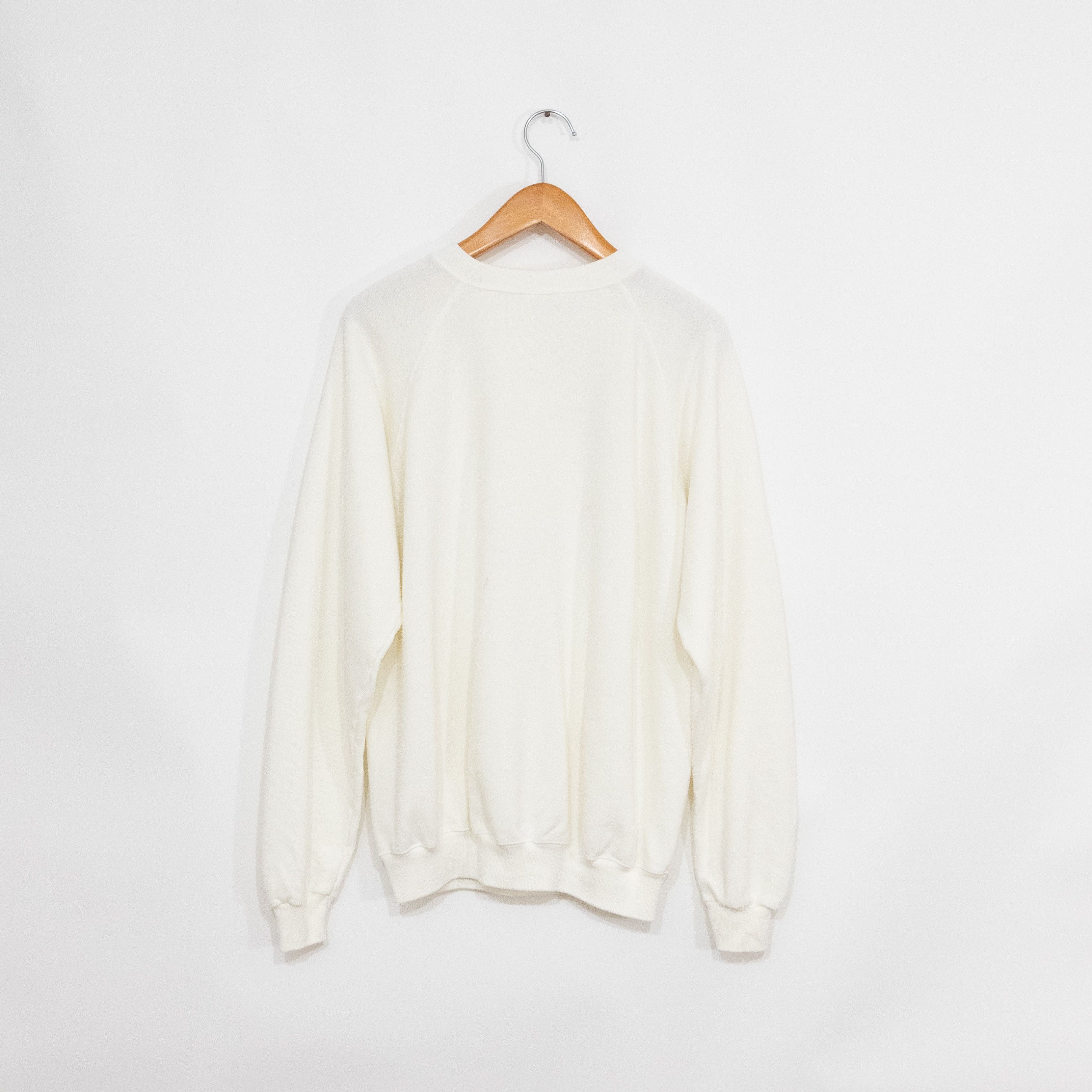 Vintage Vintage 90s Sweatshirt XL - Funny Duck Edgy Crewneck Faded Size US XL / EU 56 / 4 - 2 Thumbnail