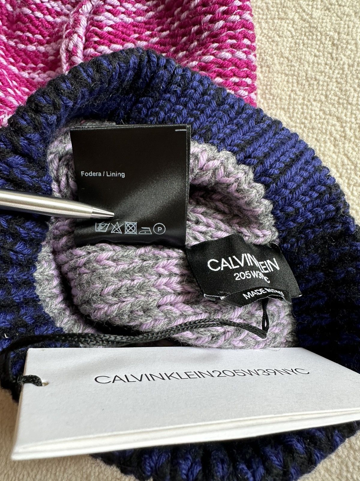 Calvin Klein 205W39NYC FW18 Rare Calvin Keline 205w39nyc Raf Simons ski balaclava Size ONE SIZE - 9 Thumbnail