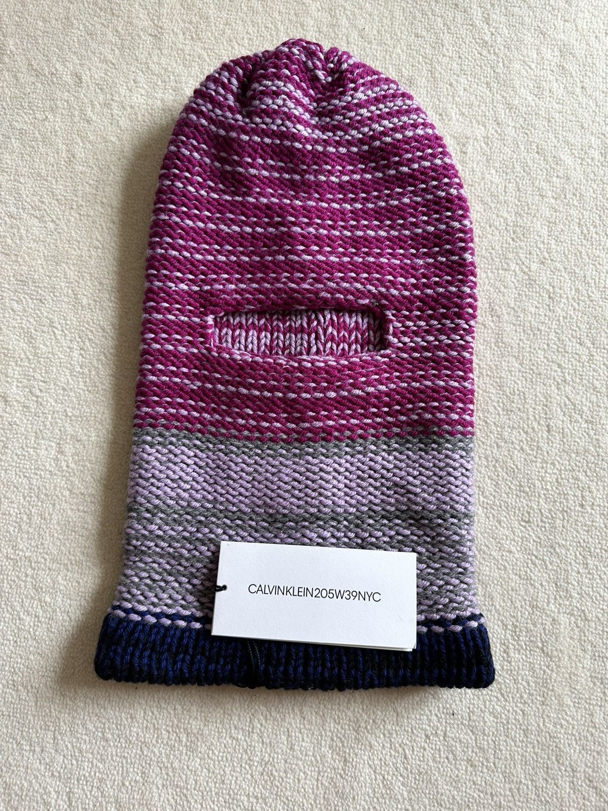 Calvin Klein 205W39NYC FW18 Rare Calvin Keline 205w39nyc Raf Simons ski balaclava Size ONE SIZE - 2 Thumbnail