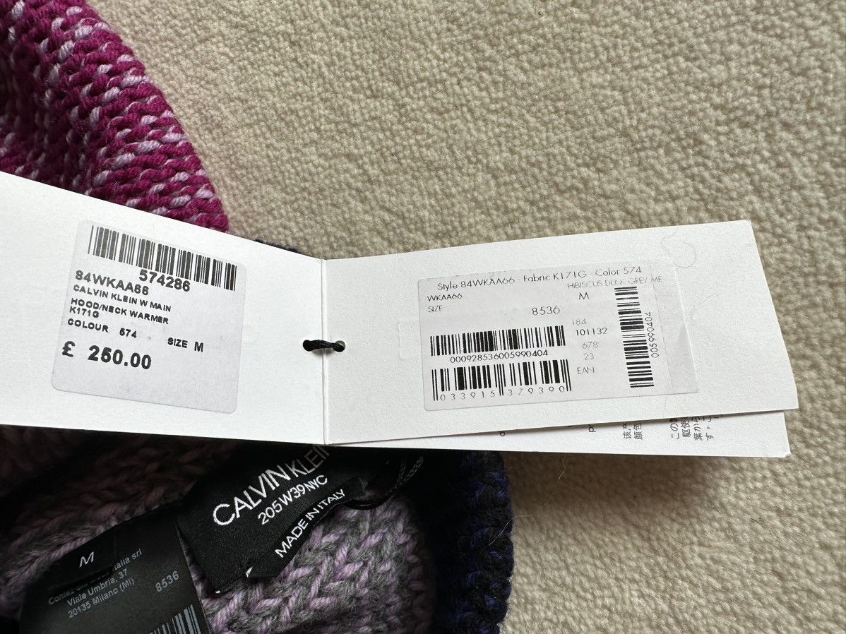 Calvin Klein 205W39NYC FW18 Rare Calvin Keline 205w39nyc Raf Simons ski balaclava Size ONE SIZE - 10 Thumbnail