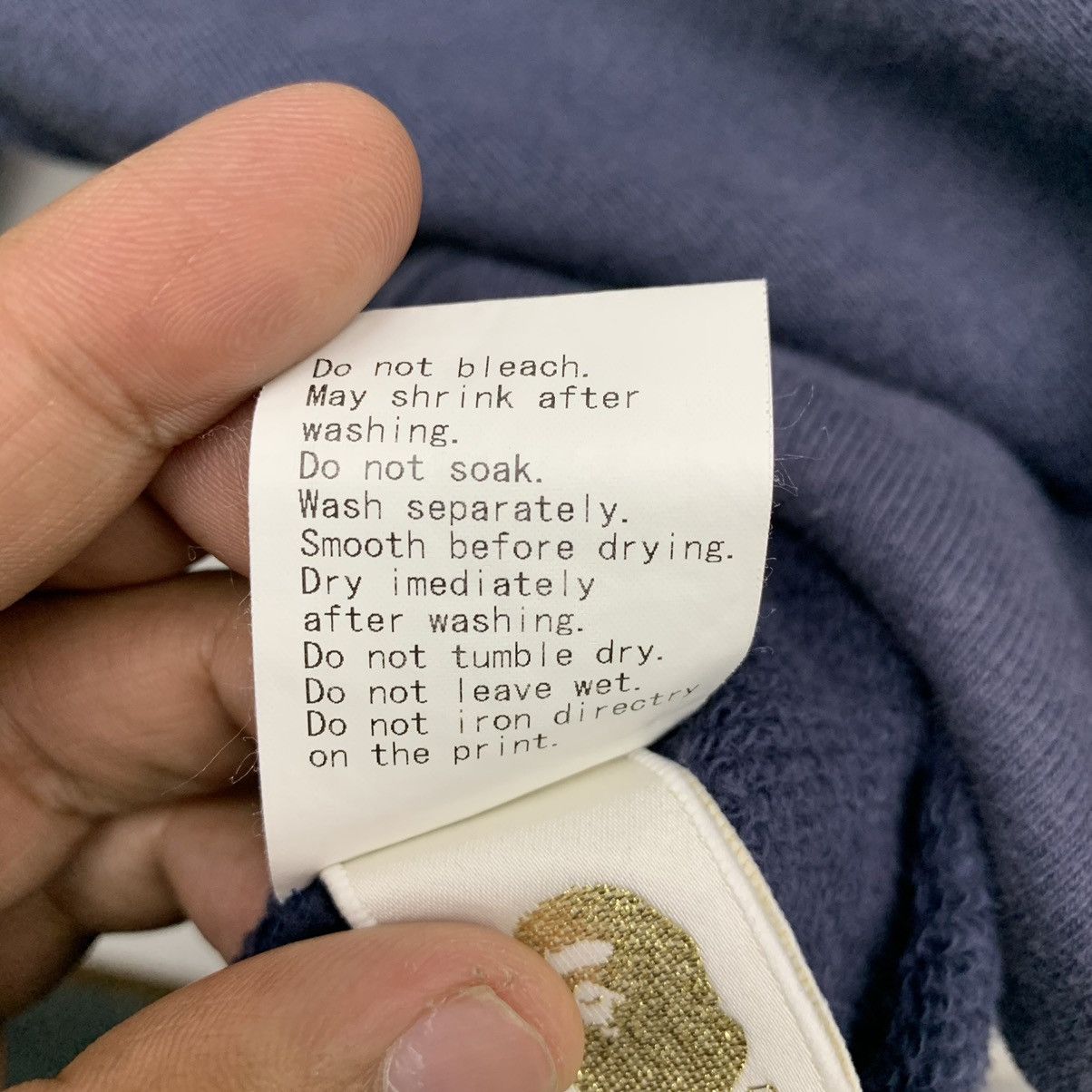 Bape Bape Plenty Tough Spell Out Sweatshirt. #KD Size US S / EU 44-46 / 1 - 8 Thumbnail