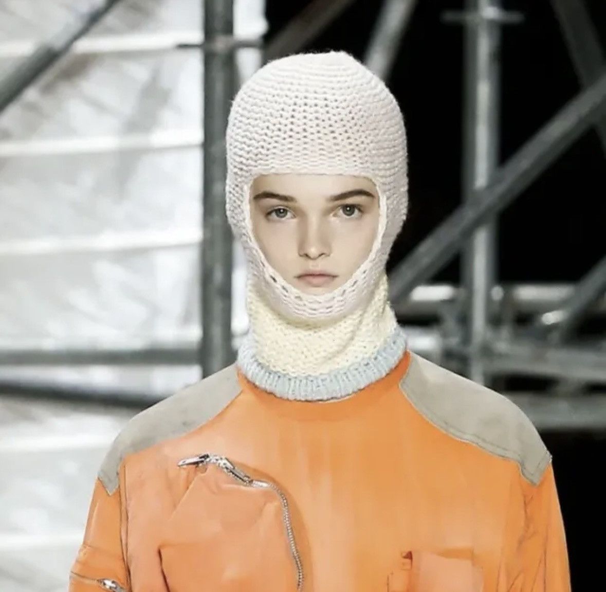 Calvin Klein 205W39NYC FW18 Rare Calvin Keline 205w39nyc Raf Simons ski balaclava Size ONE SIZE - 1 Thumbnail