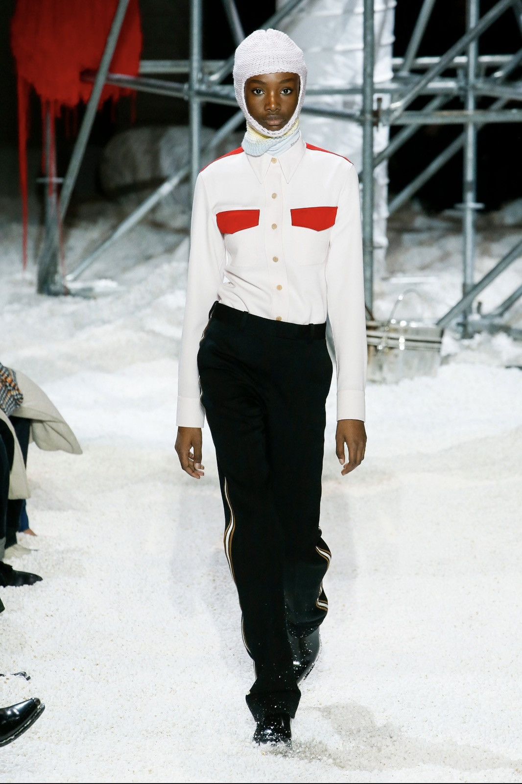 Calvin Klein 205W39NYC FW18 Rare Calvin Keline 205w39nyc Raf Simons ski balaclava Size ONE SIZE - 5 Thumbnail