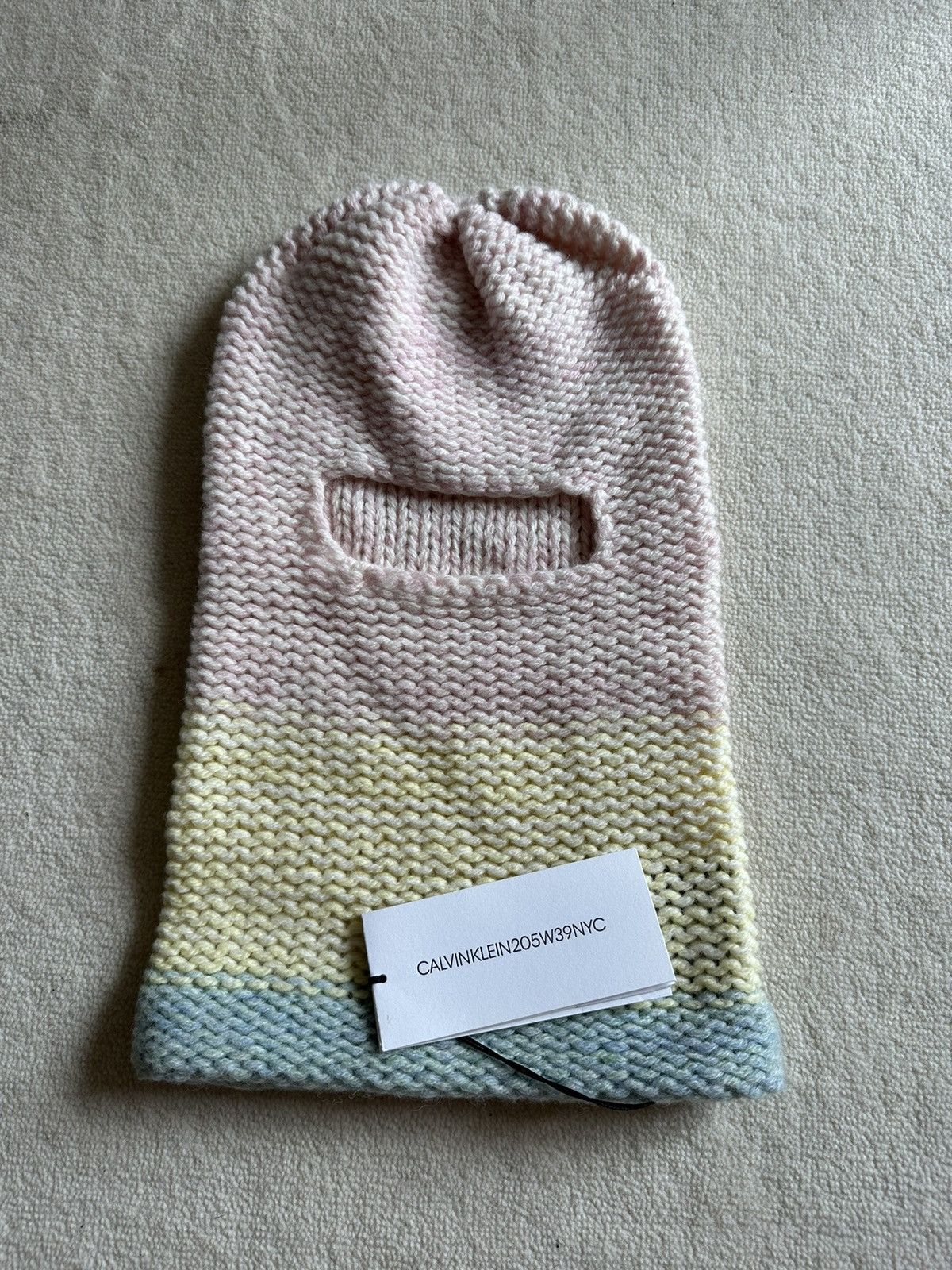 Calvin Klein 205W39NYC FW18 Rare Calvin Keline 205w39nyc Raf Simons ski balaclava Size ONE SIZE - 2 Thumbnail