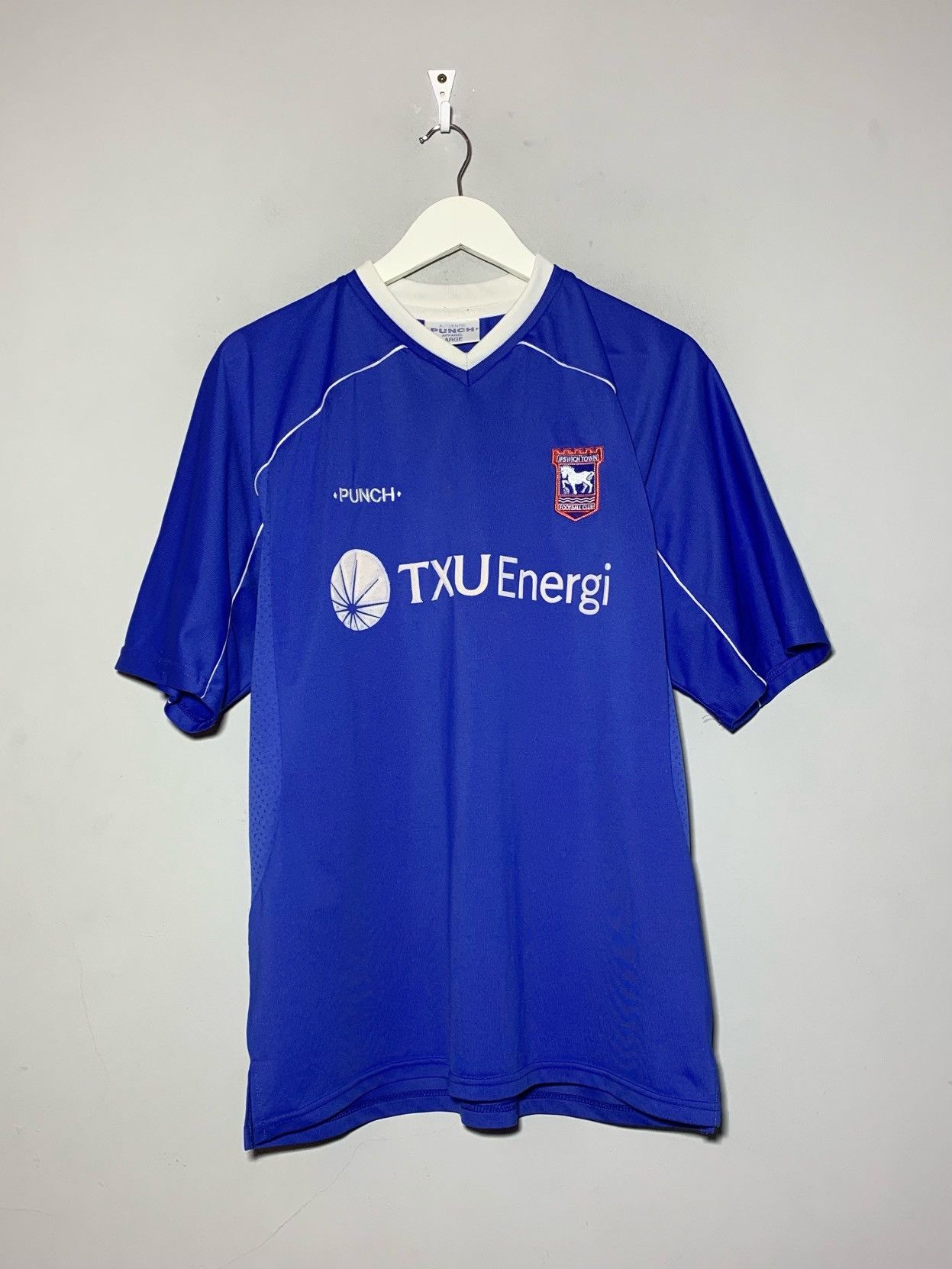 Vintage Ipswich Town 2001/02 Vintage Y2k Streetwear Football Shirt Size US L / EU 52-54 / 3 - 1 Thumbnail
