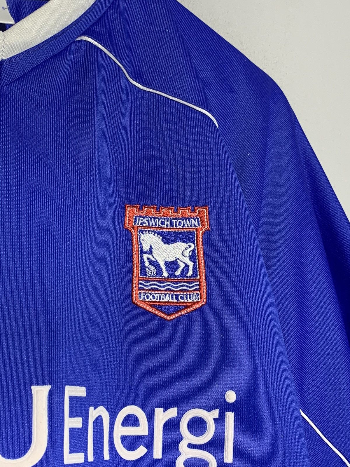 Vintage Ipswich Town 2001/02 Vintage Y2k Streetwear Football Shirt Size US L / EU 52-54 / 3 - 3 Thumbnail