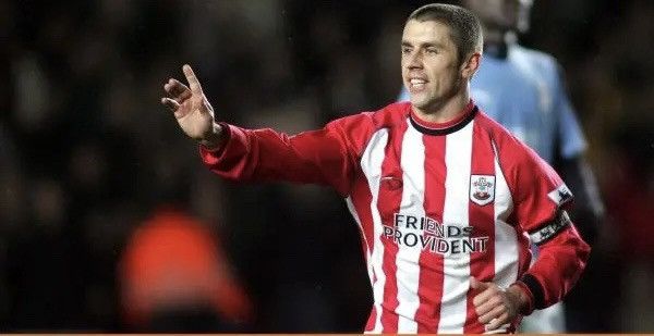 Vintage # 7 Kevin Phillips Southampton 2005/06 Y2k Football Shirt Size US S / EU 44-46 / 1 - 2 Thumbnail
