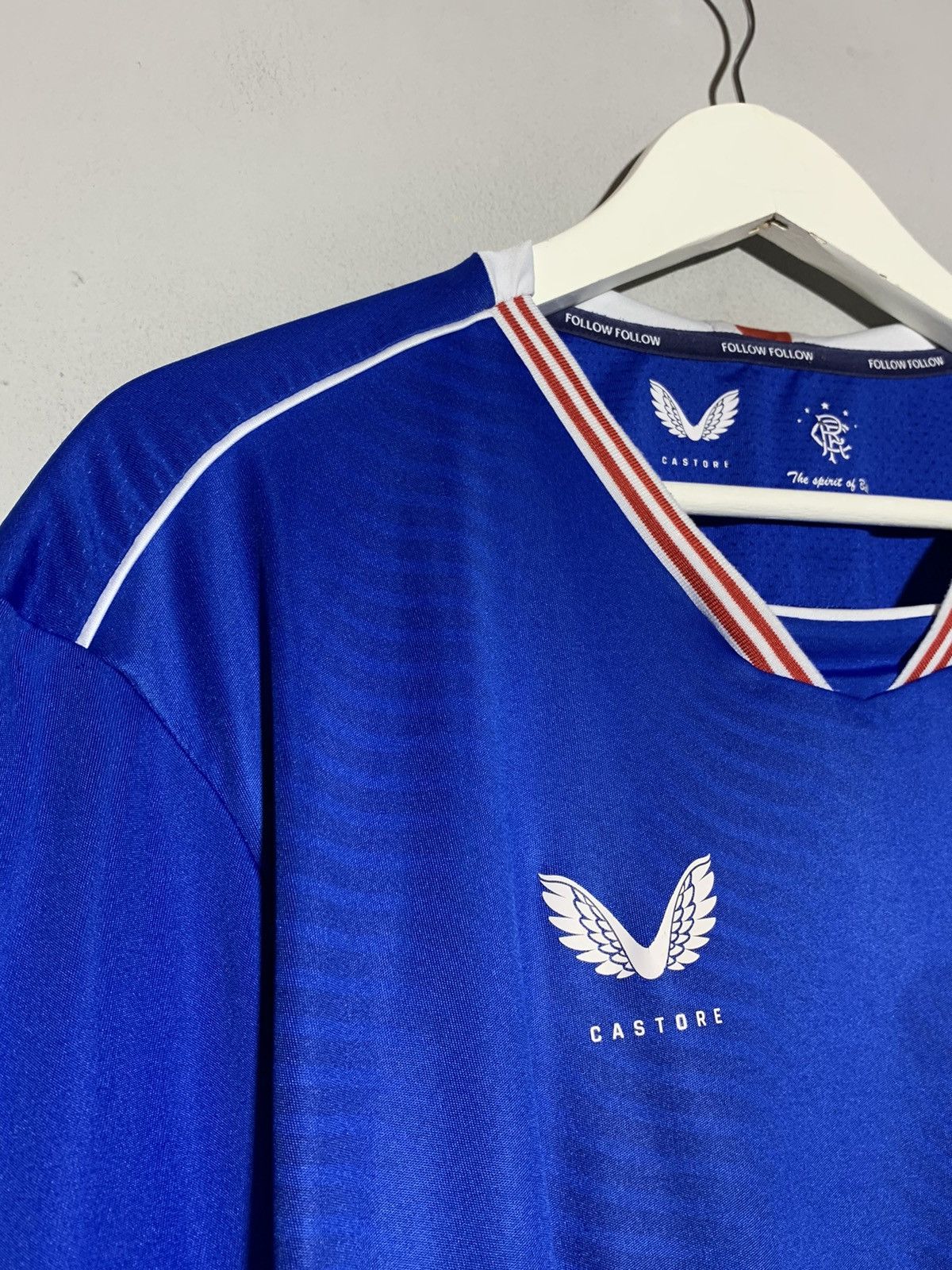 Other Rangers Castore 2020/21 Home Y2k Streetwear Football shirt Size US XXL / EU 58 / 5 - 6 Thumbnail