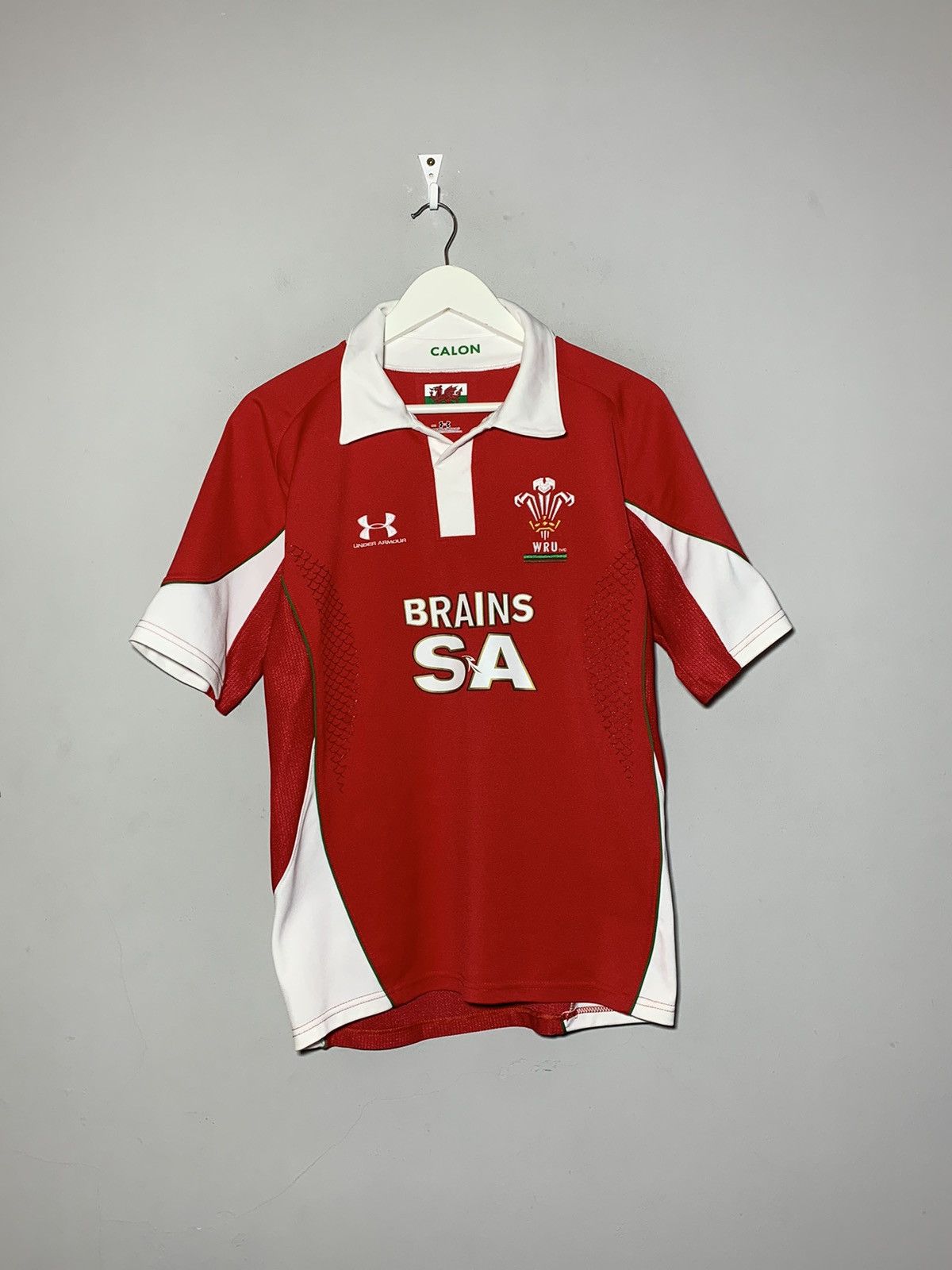 Under Armour Wales WRU Rugby 2008 2009 Home Shirt Under Armour Jersey Size US M / EU 48-50 / 2 - 1 Thumbnail