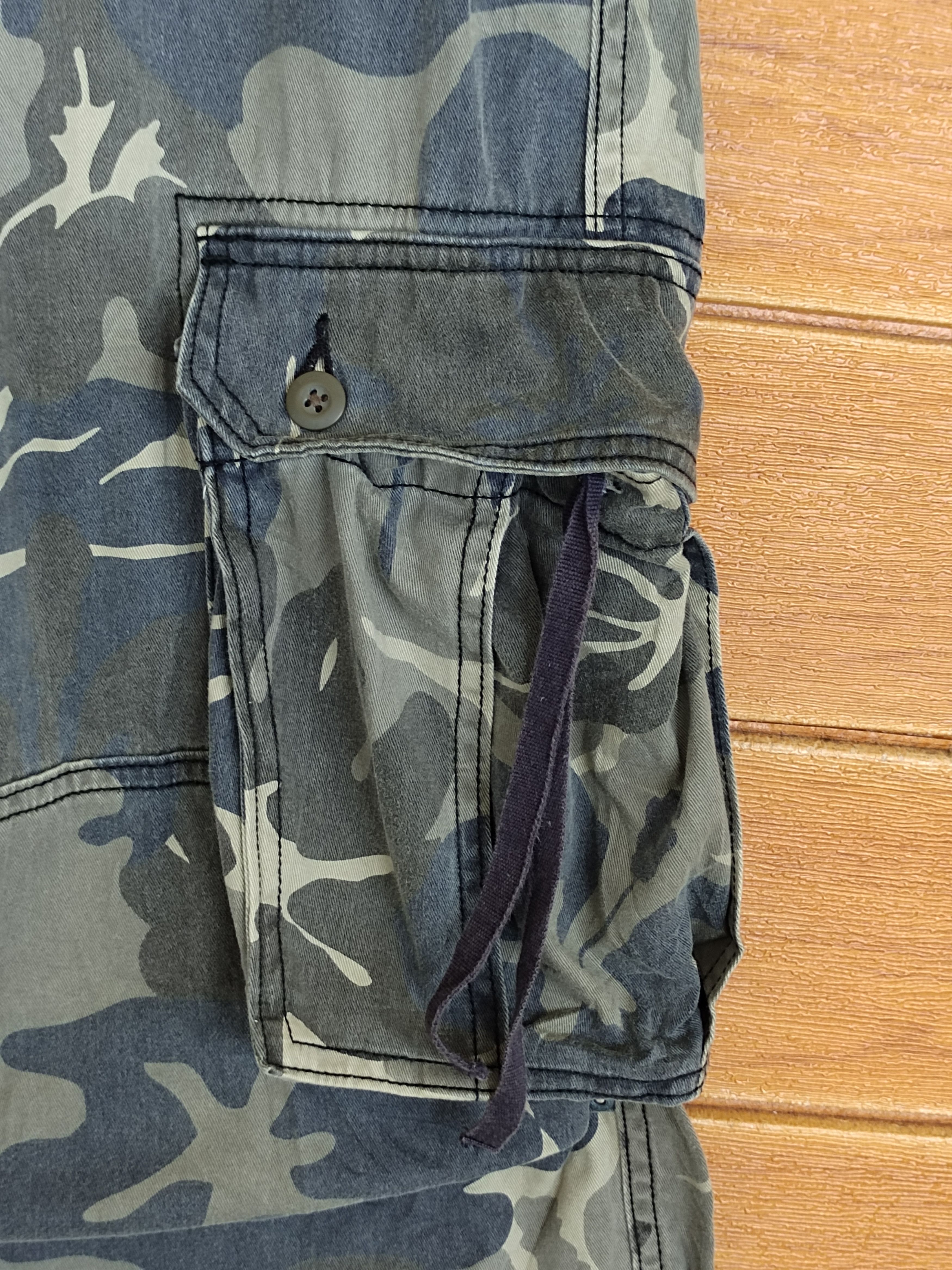 Hysteric Glamour Vintage Sunny Cloud Camouflaged Cargo Short Pants Relax Wear Size US 33 - 6 Thumbnail