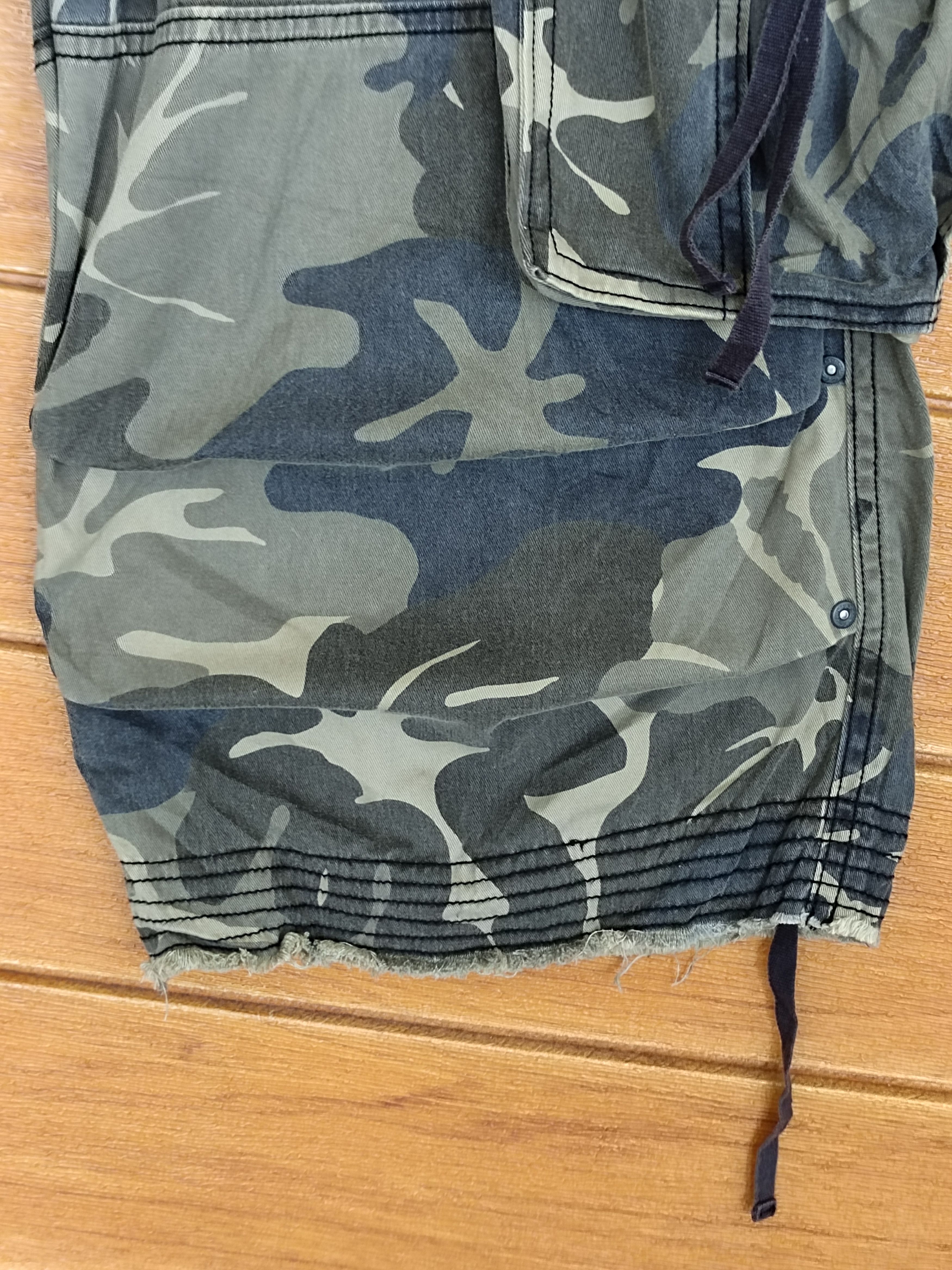 Hysteric Glamour Vintage Sunny Cloud Camouflaged Cargo Short Pants Relax Wear Size US 33 - 9 Thumbnail