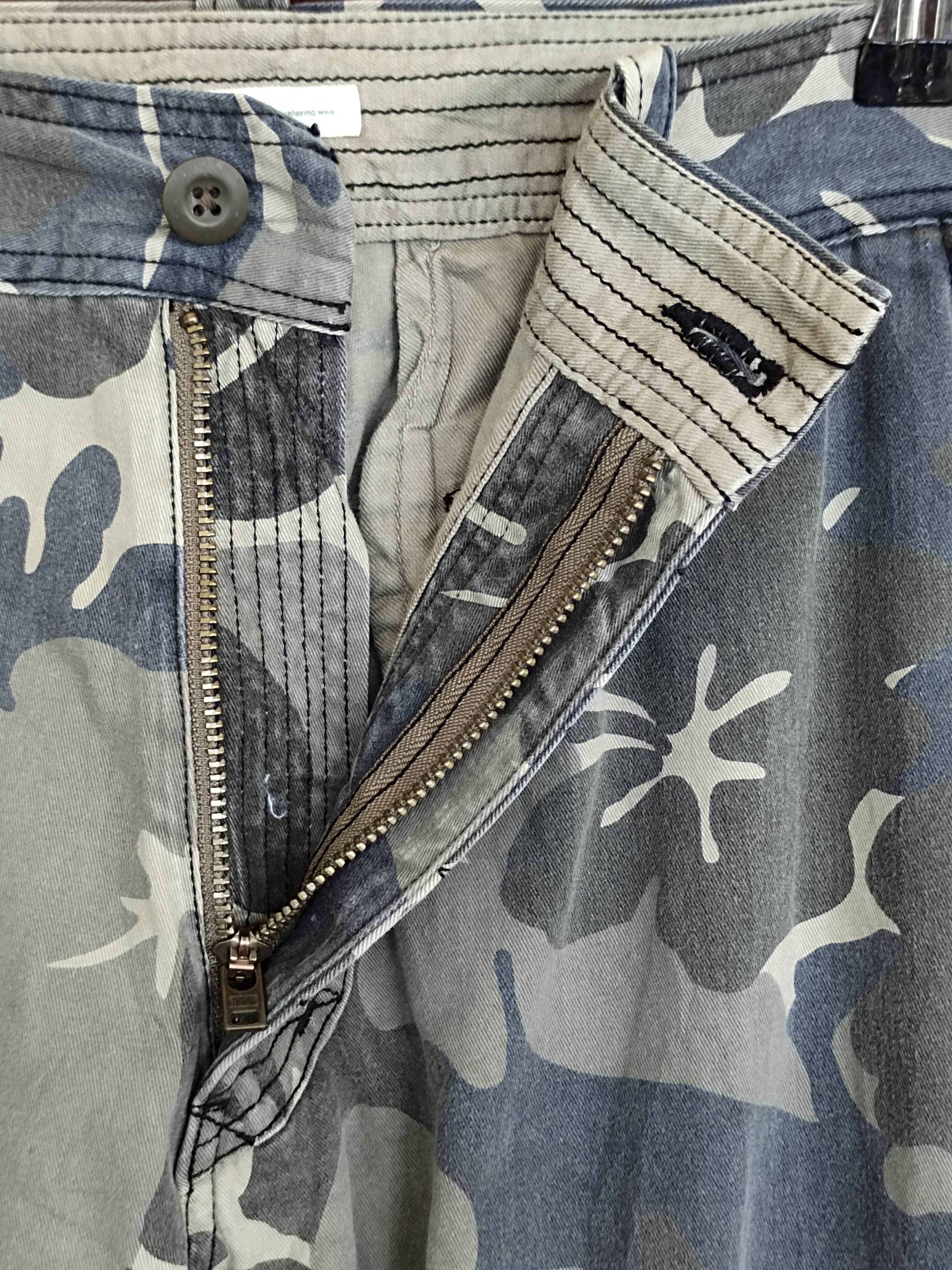 Hysteric Glamour Vintage Sunny Cloud Camouflaged Cargo Short Pants Relax Wear Size US 33 - 18 Thumbnail
