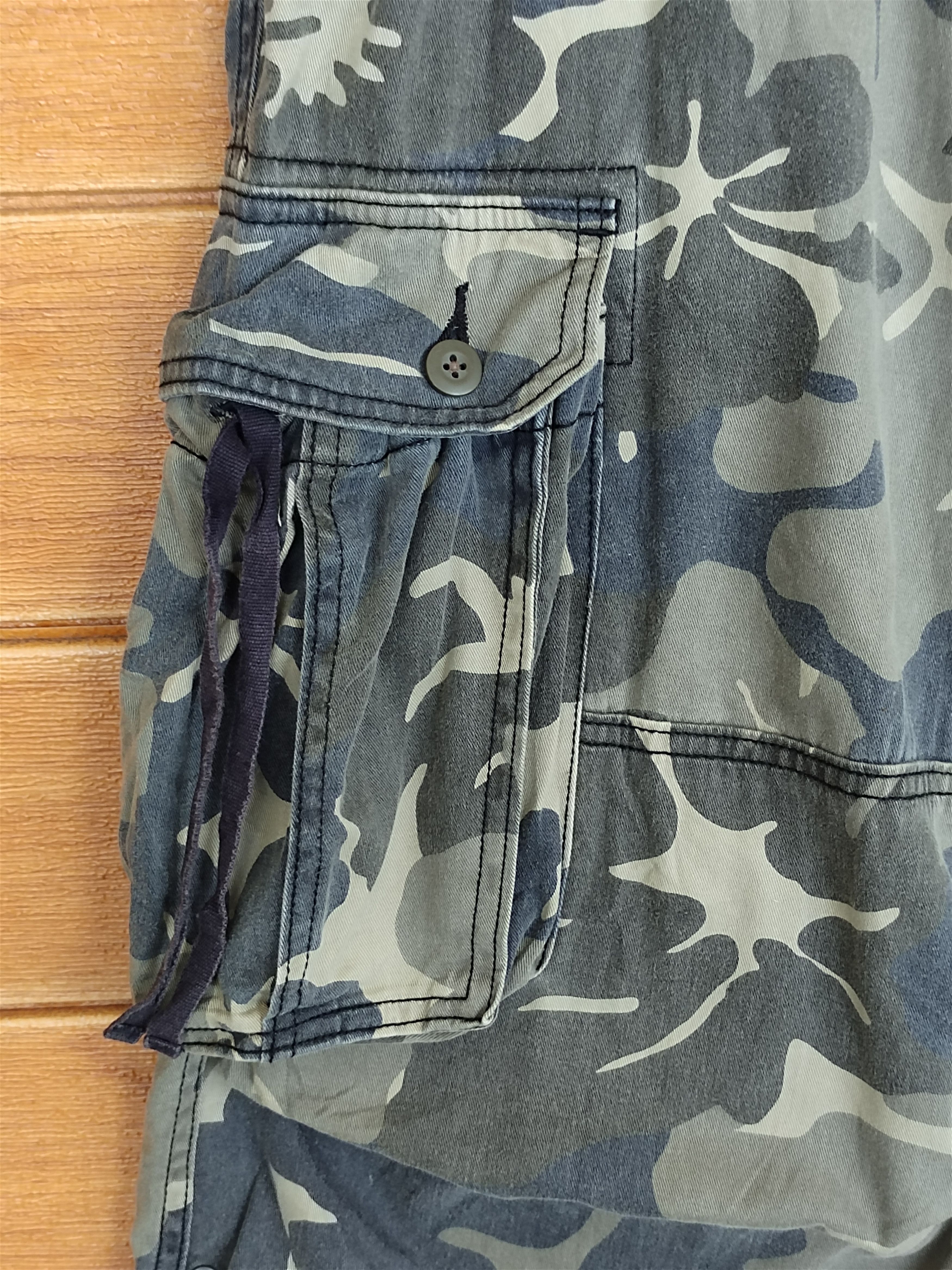 Hysteric Glamour Vintage Sunny Cloud Camouflaged Cargo Short Pants Relax Wear Size US 33 - 7 Thumbnail