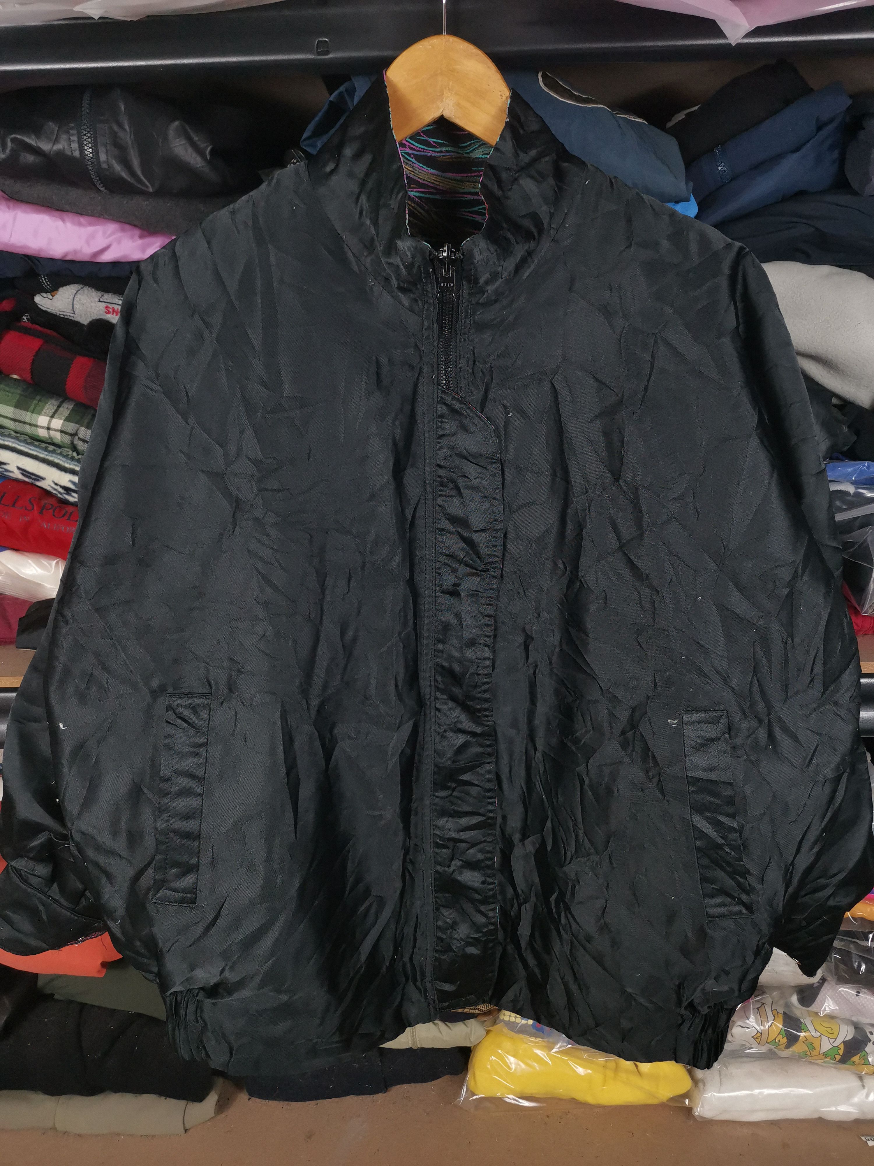 Japanese Brand Vintage Japanese Floral Fullprint Reversible Bomber Jacket Size US XL / EU 56 / 4 - 3 Thumbnail