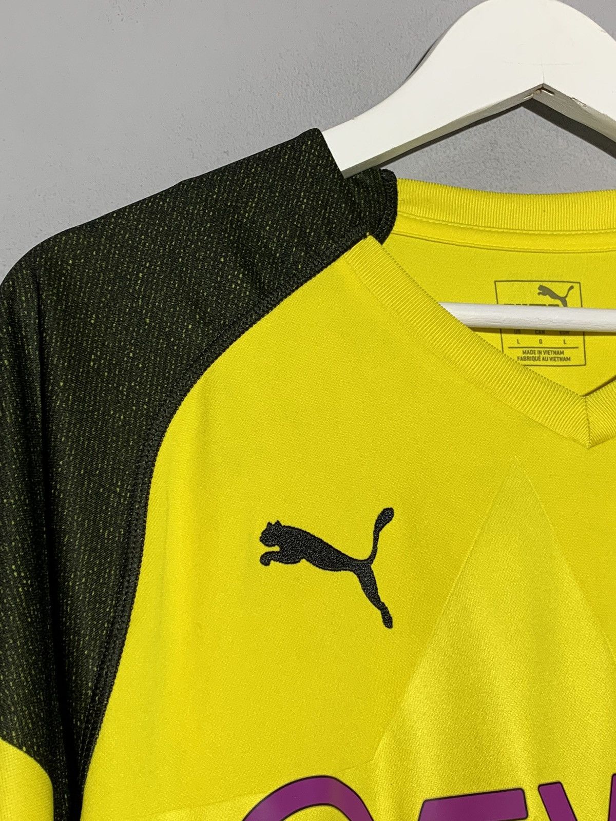Puma Borussia Dortmund Puma 2018/19 Home Football Shirt Size US L / EU 52-54 / 3 - 5 Thumbnail