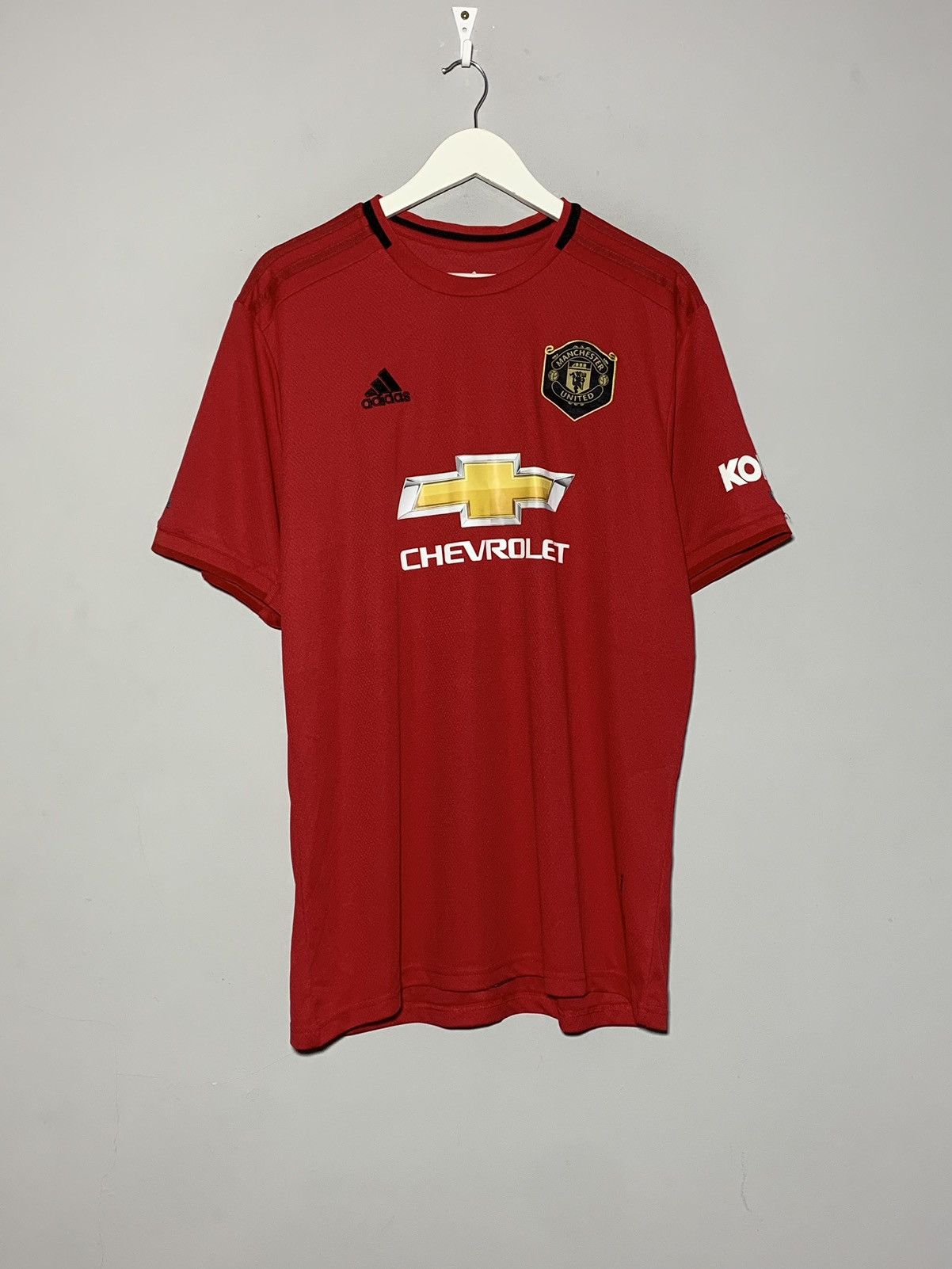 Manchester United Adidas 2019/20 Y2k Home Football Shirt