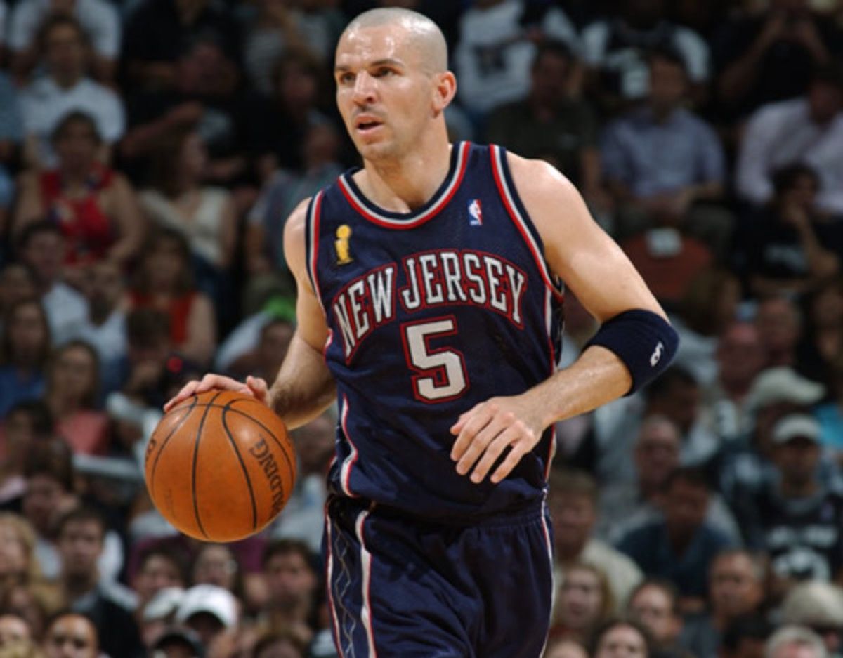 Champion × NBA #5 Jason Kidd New Jersey Y2k Streetwear Champion NBA Jersey Size US L / EU 52-54 / 3 - 3 Thumbnail