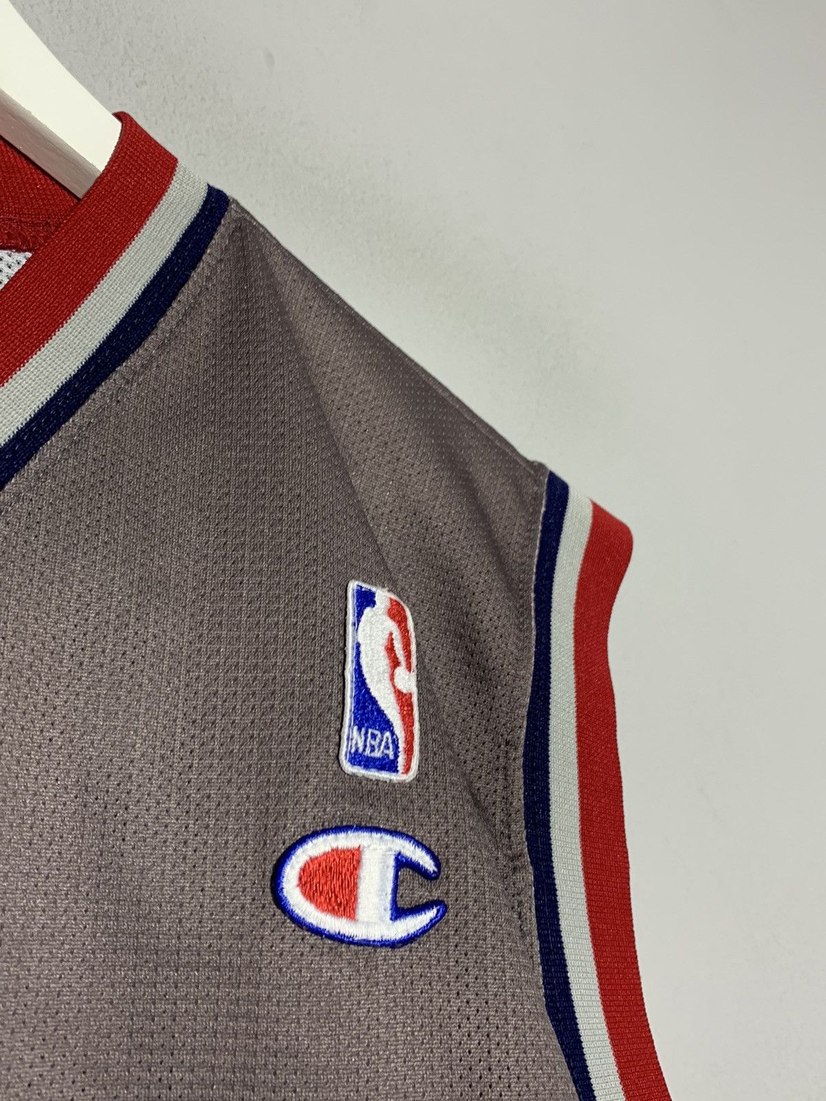 Champion × NBA #5 Jason Kidd New Jersey Y2k Streetwear Champion NBA Jersey Size US L / EU 52-54 / 3 - 9 Thumbnail