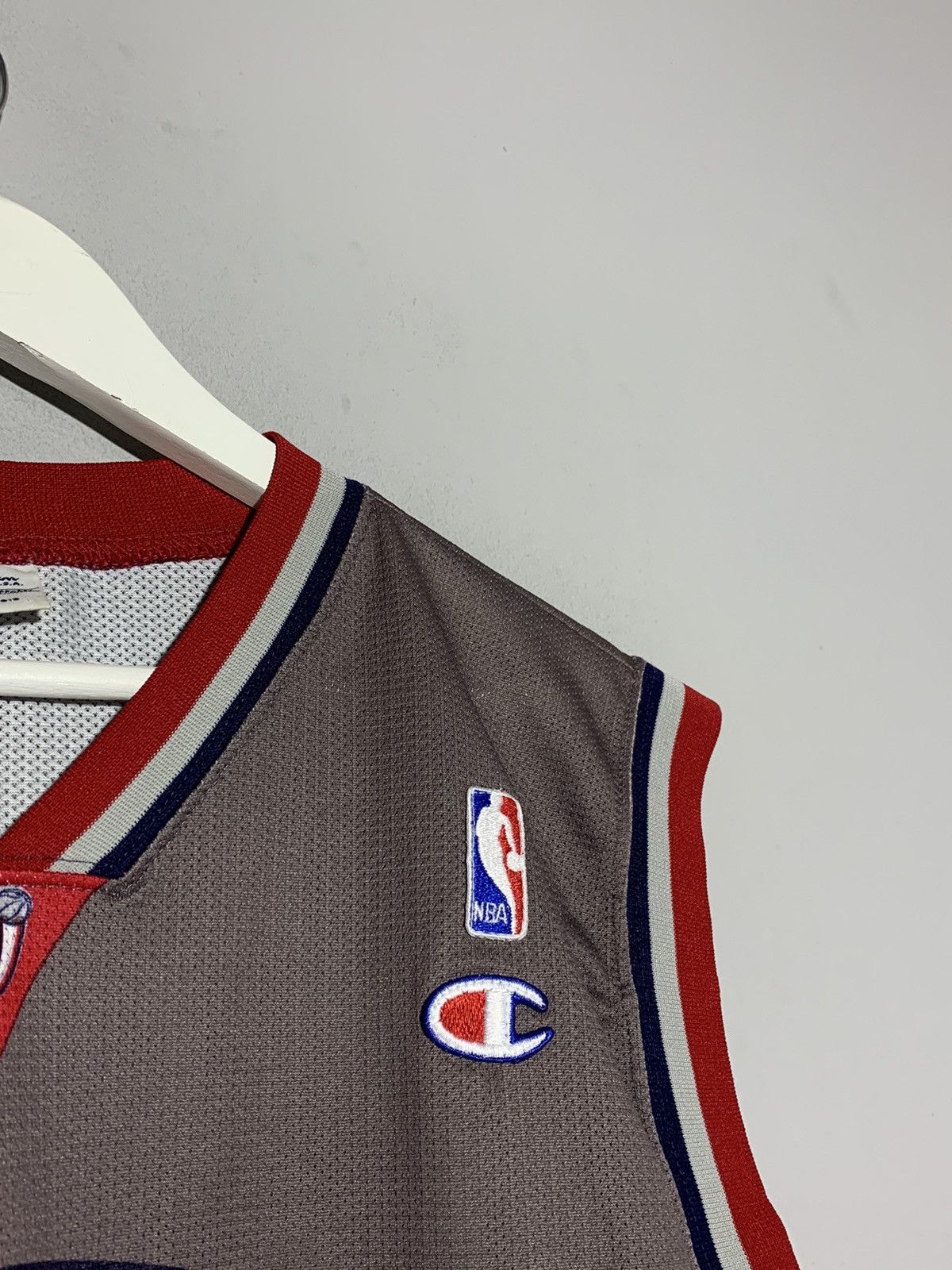Champion × NBA #5 Jason Kidd New Jersey Y2k Streetwear Champion NBA Jersey Size US L / EU 52-54 / 3 - 6 Thumbnail