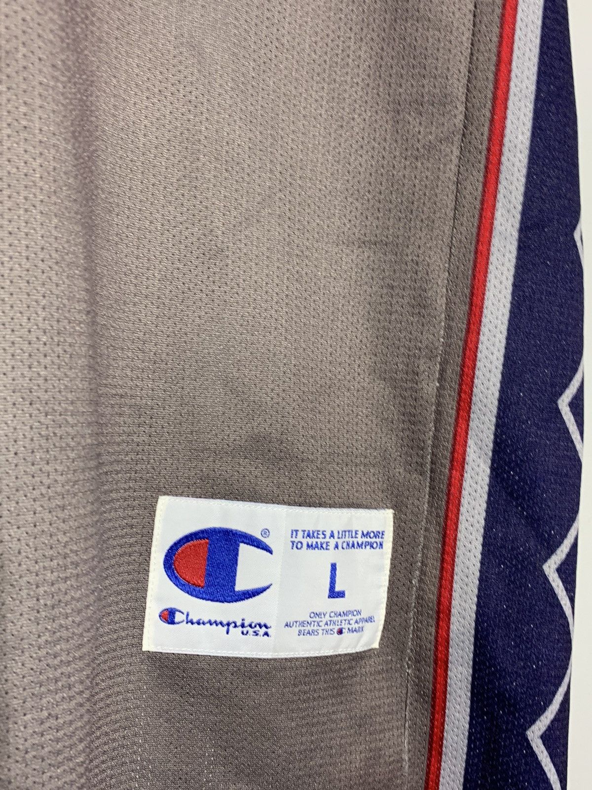 Champion × NBA #5 Jason Kidd New Jersey Y2k Streetwear Champion NBA Jersey Size US L / EU 52-54 / 3 - 8 Thumbnail