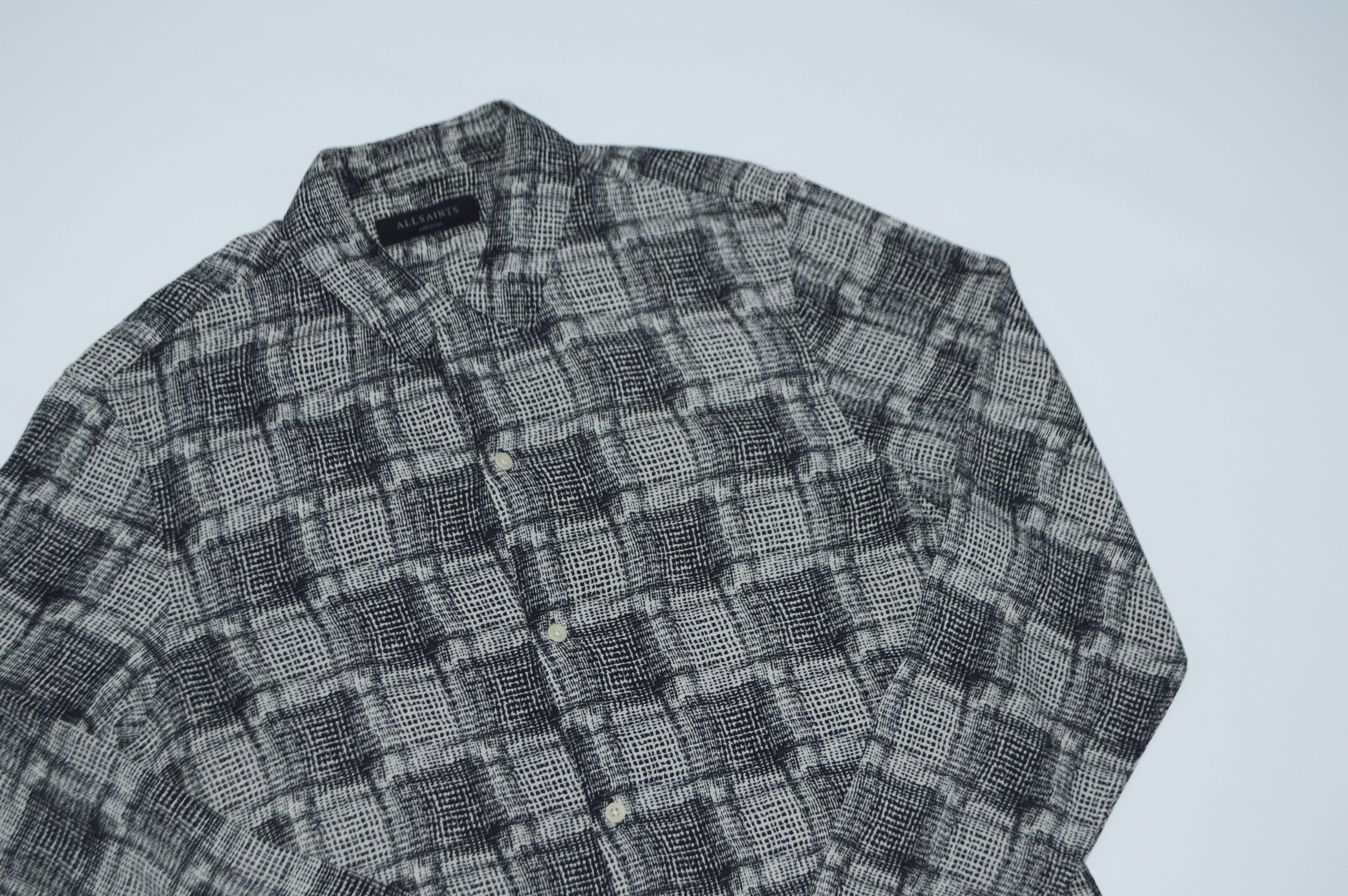 Allsaints AllSaints Vanderbilt Viscose Shirt Size M Size US M / EU 48-50 / 2 - 2 Thumbnail