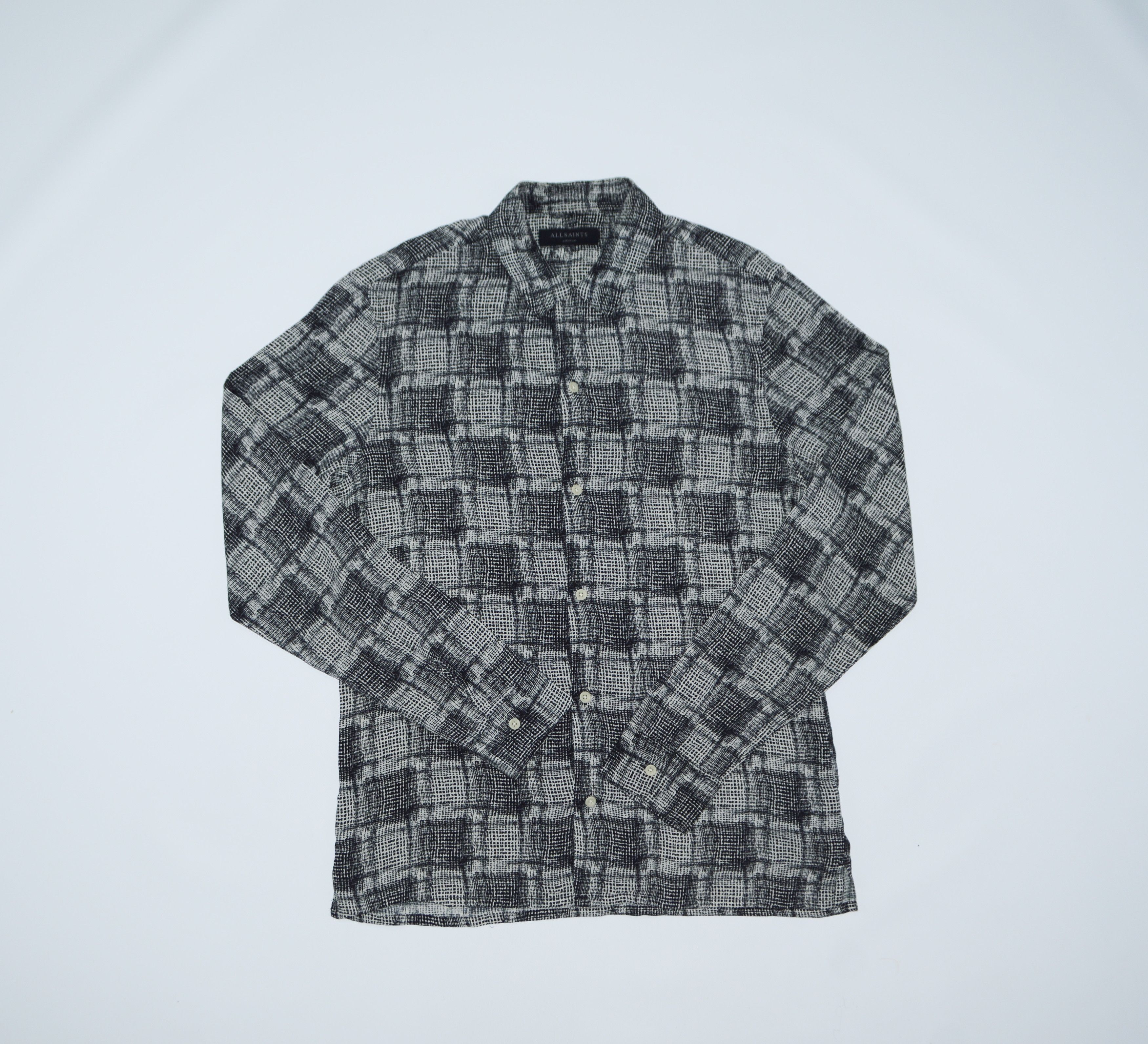 Allsaints AllSaints Vanderbilt Viscose Shirt Size M Size US M / EU 48-50 / 2 - 1 Thumbnail