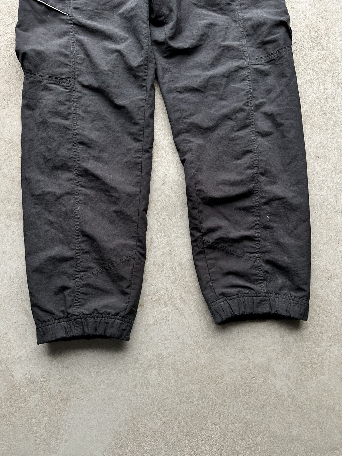 Nike Nylon Drill Track Pants Swoosh Y2K Rap TN